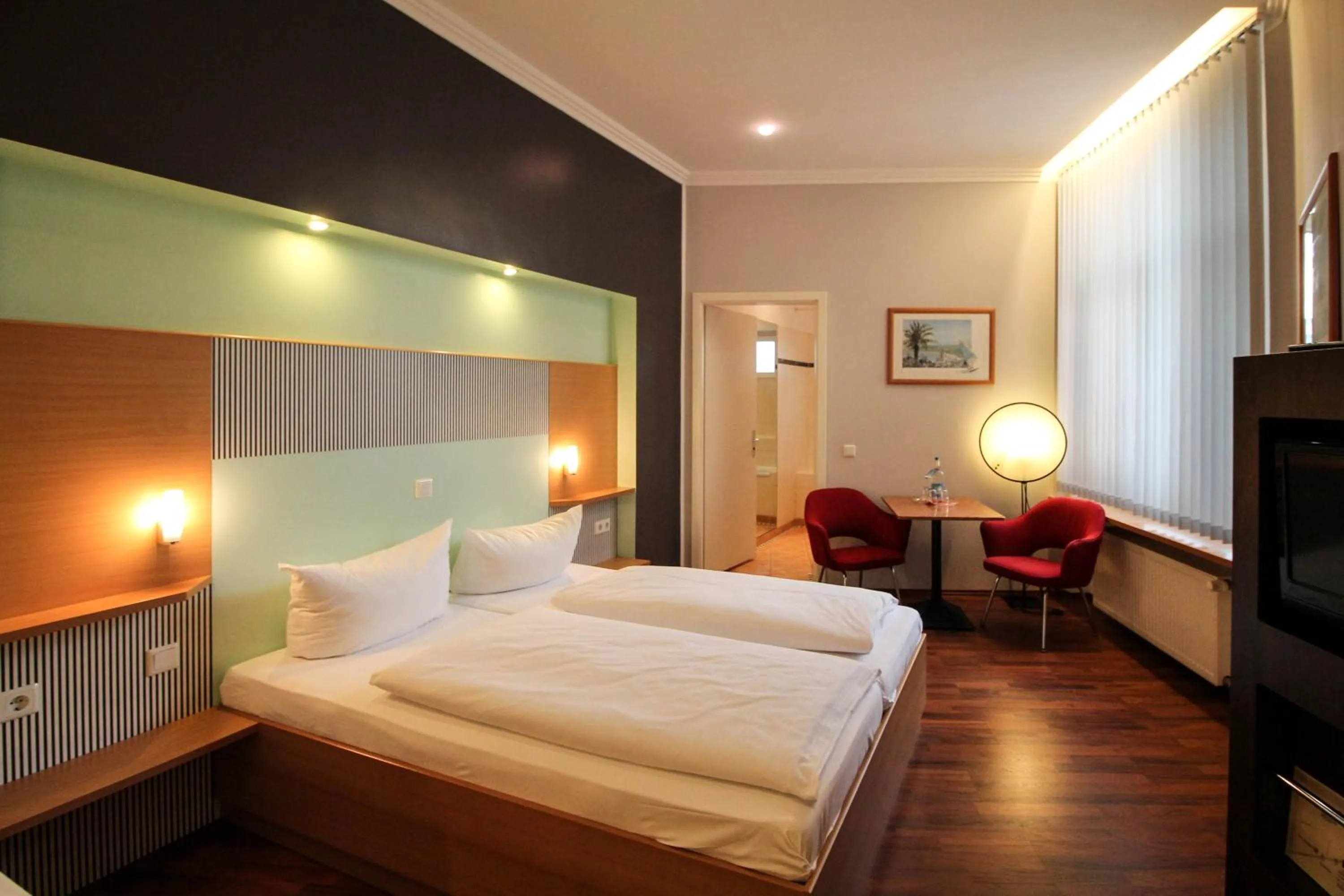 Photo of the whole room, Bed in Hotel Sachsenhof