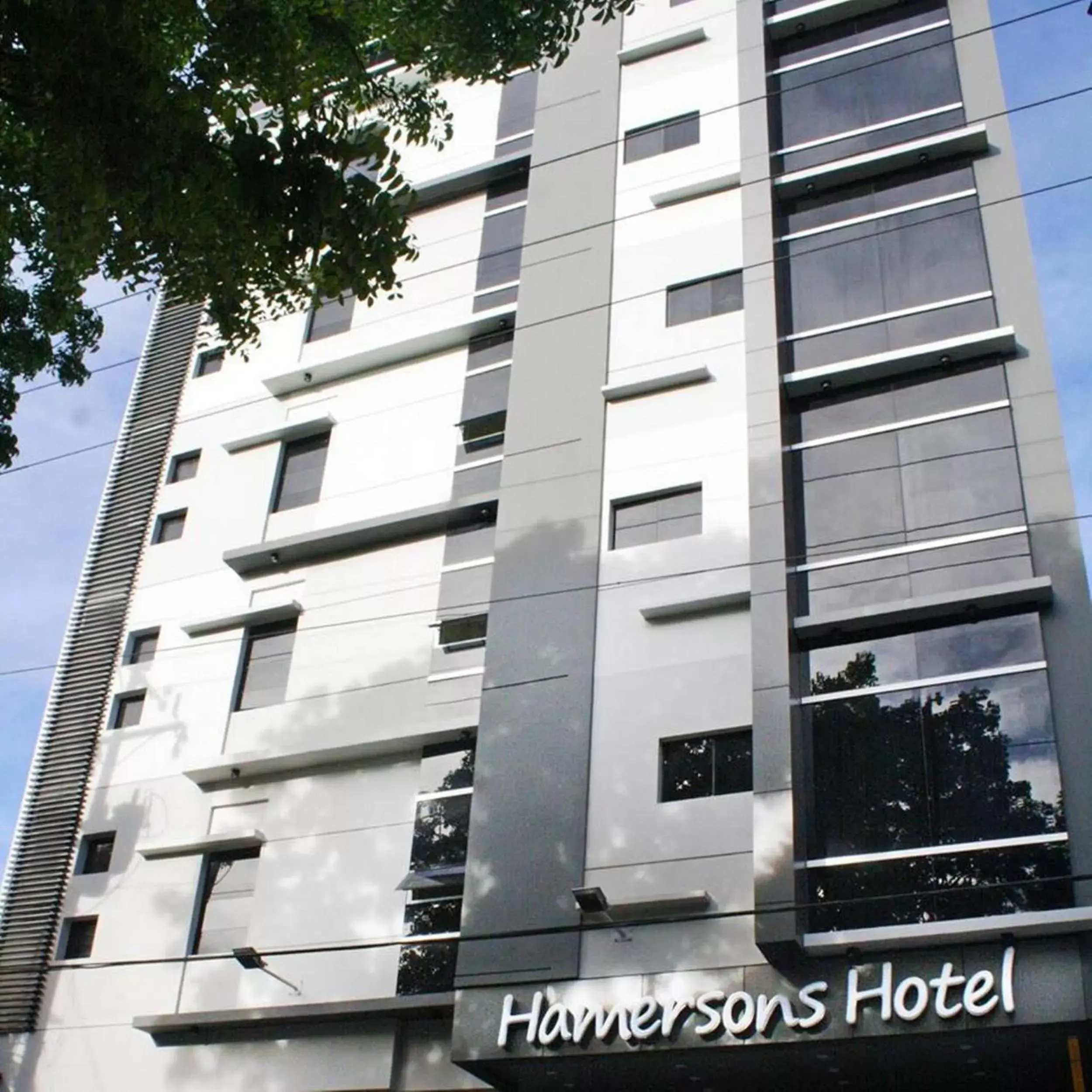 Facade/entrance, Property Building in Hamersons Hotel