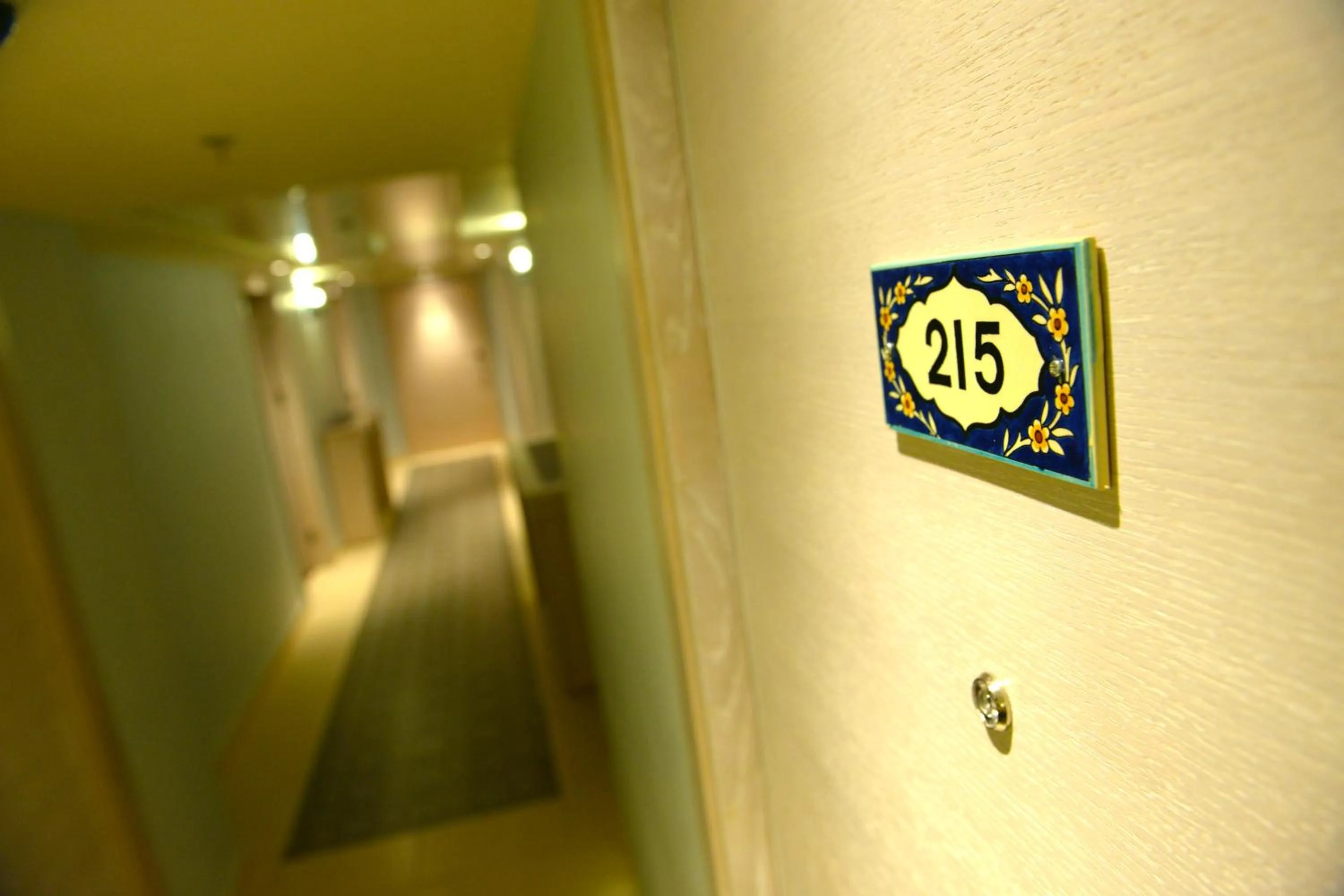 Decorative detail in Holy Land Hotel