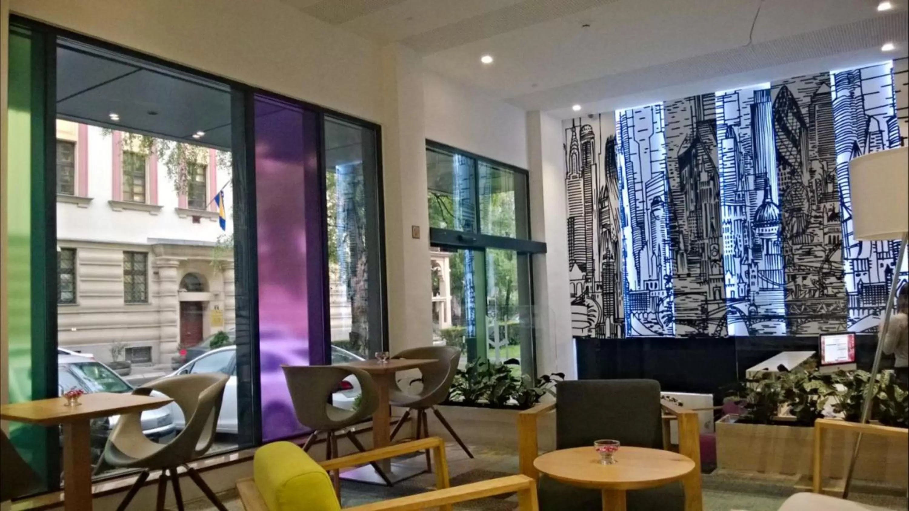 Lobby or reception in Hotel Cosmopolit