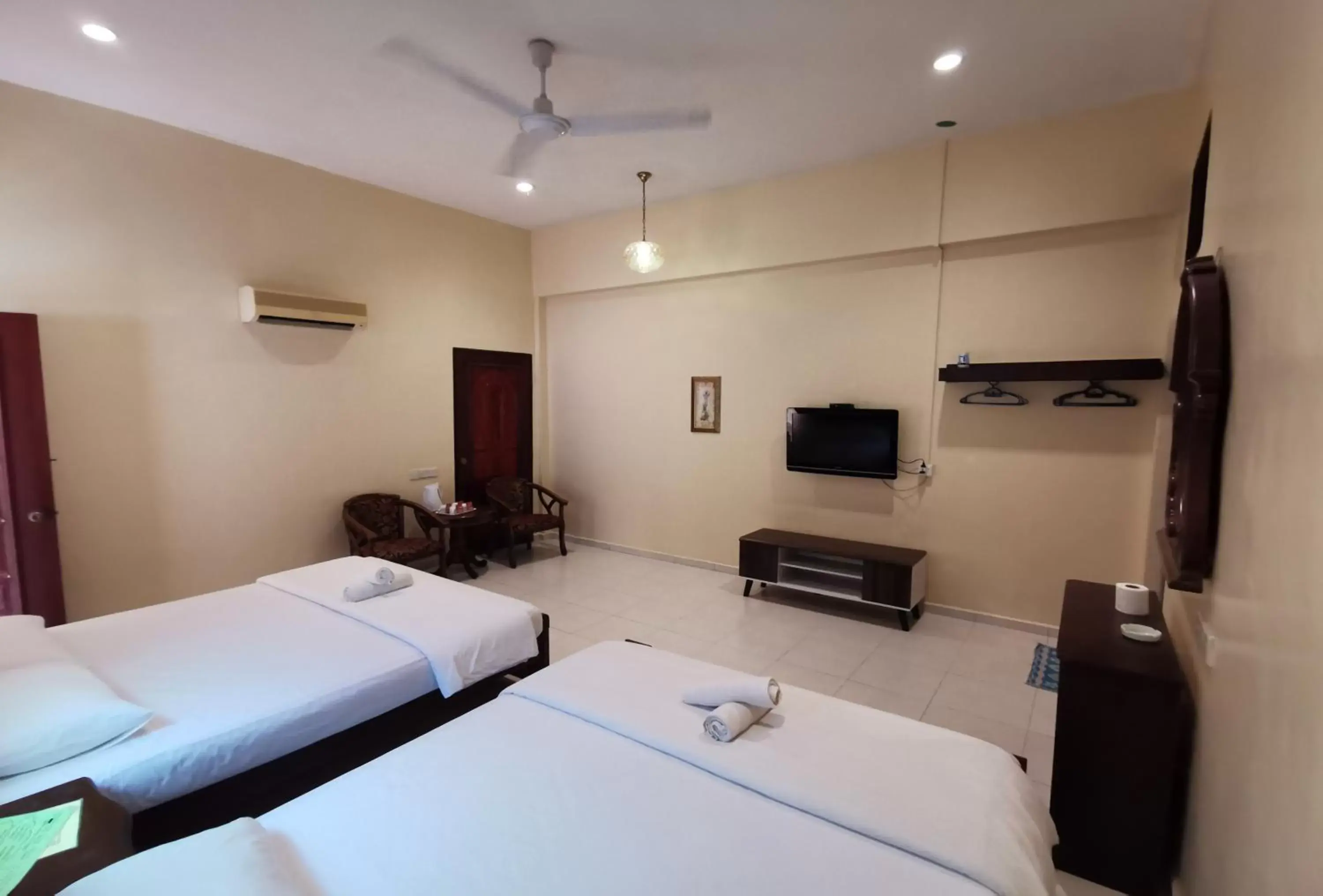 Bed in Sabak Awor Resort