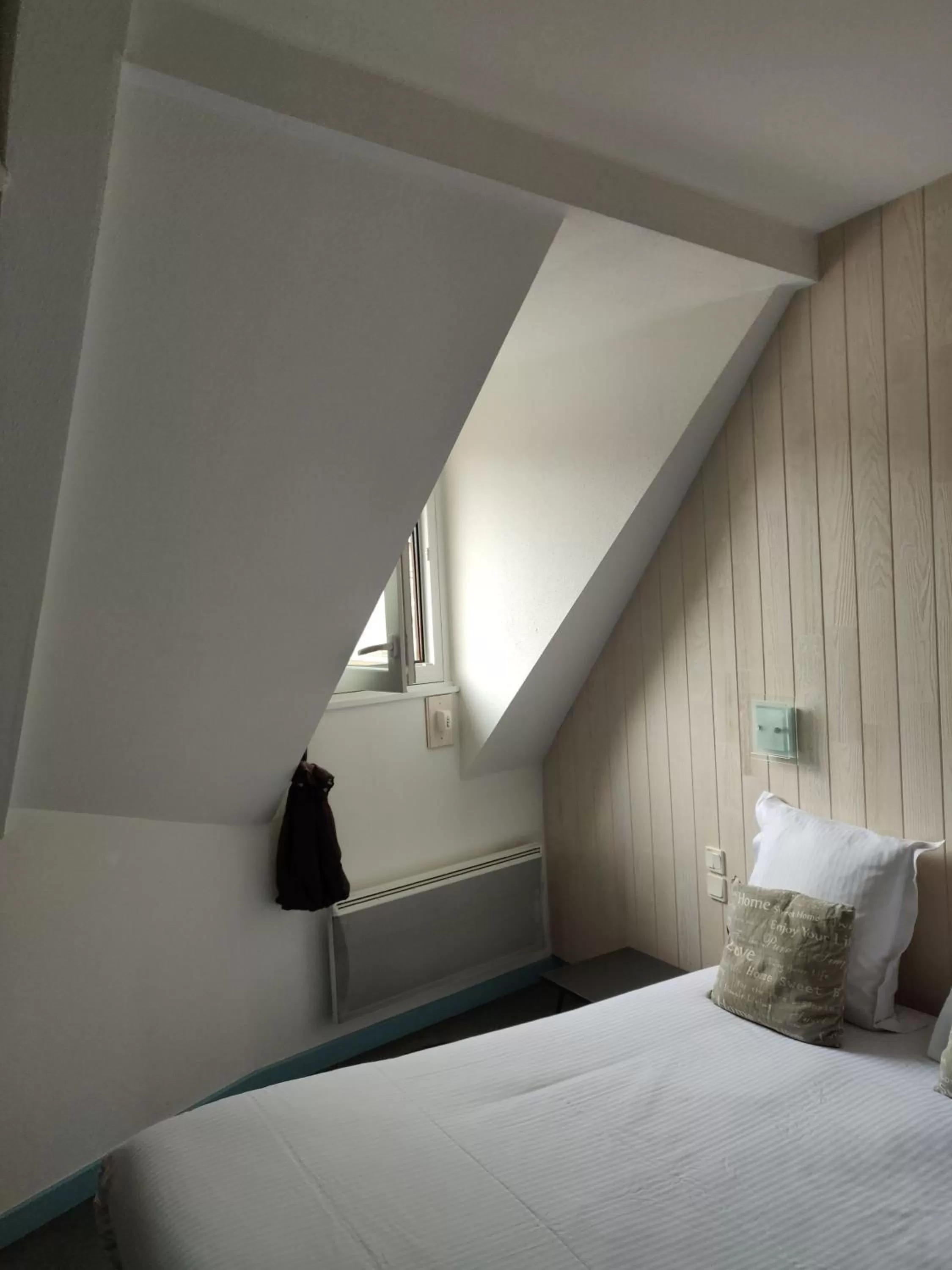 Photo of the whole room, Bed in Hôtel Le Lacuzon