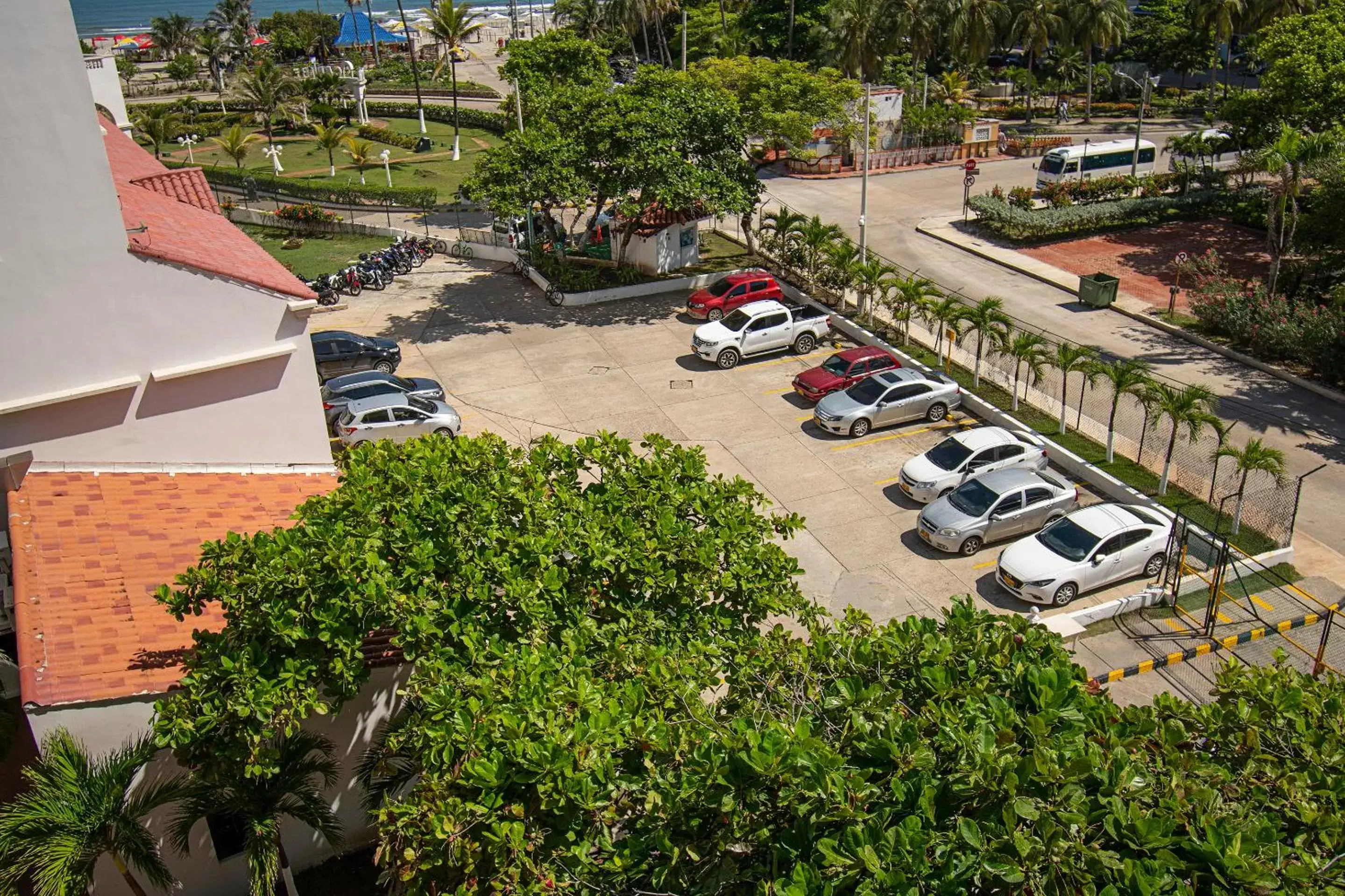 Parking, Bird's-eye View in Hotel Caribe by Faranda Grand, a member of Radisson Individuals