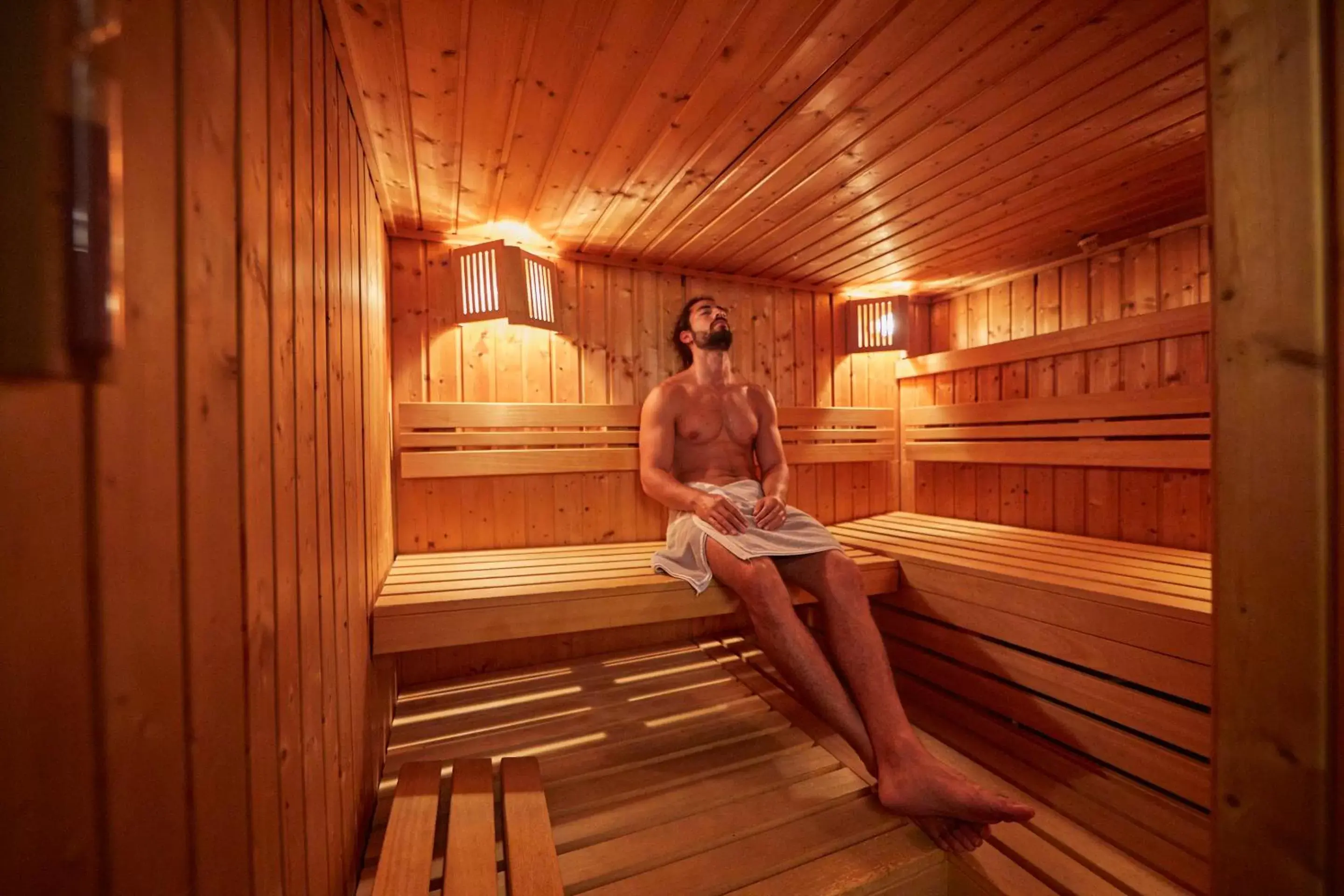 Sauna in Purohotel Palma