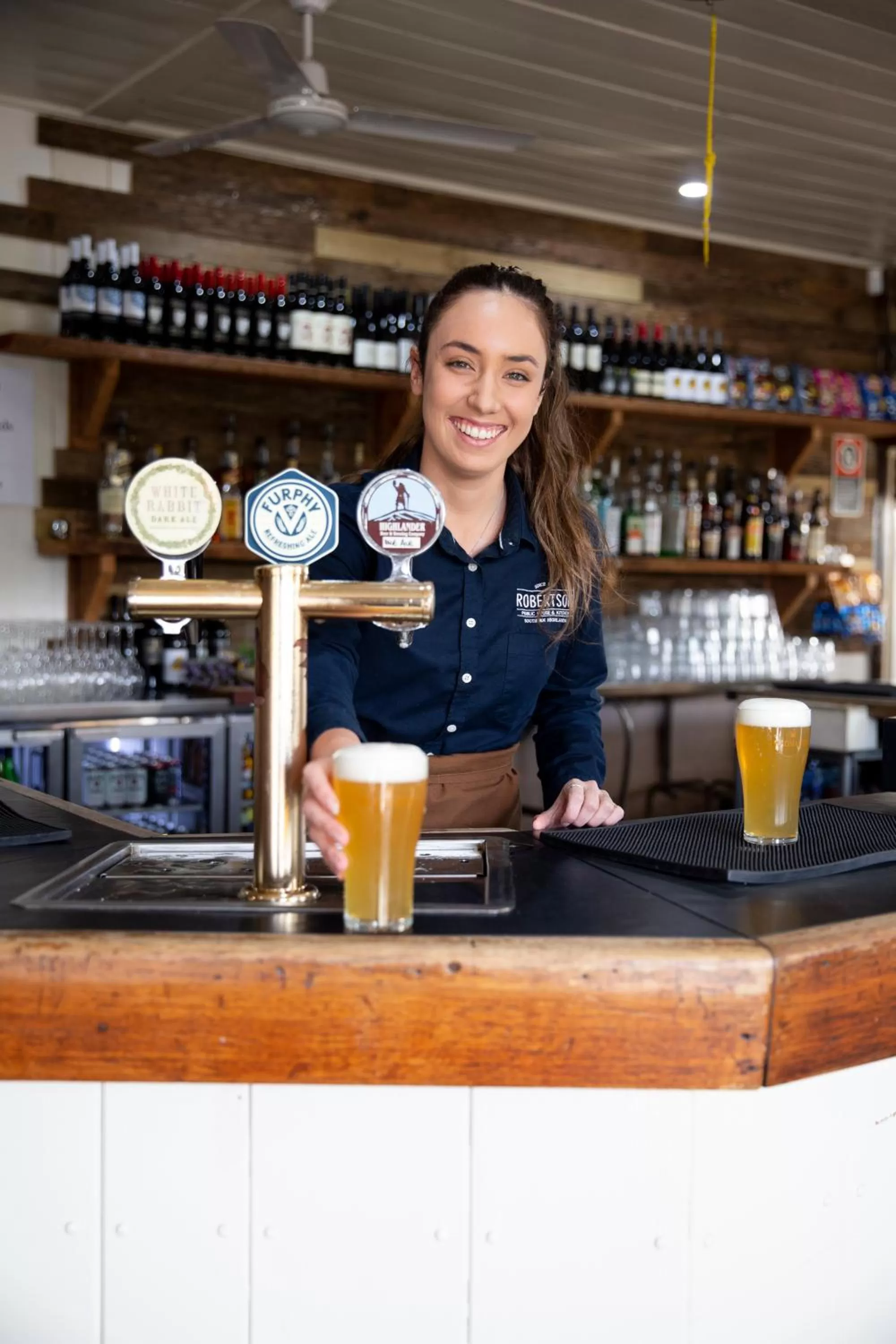 Staff in Robertson Public House and Kitchen
