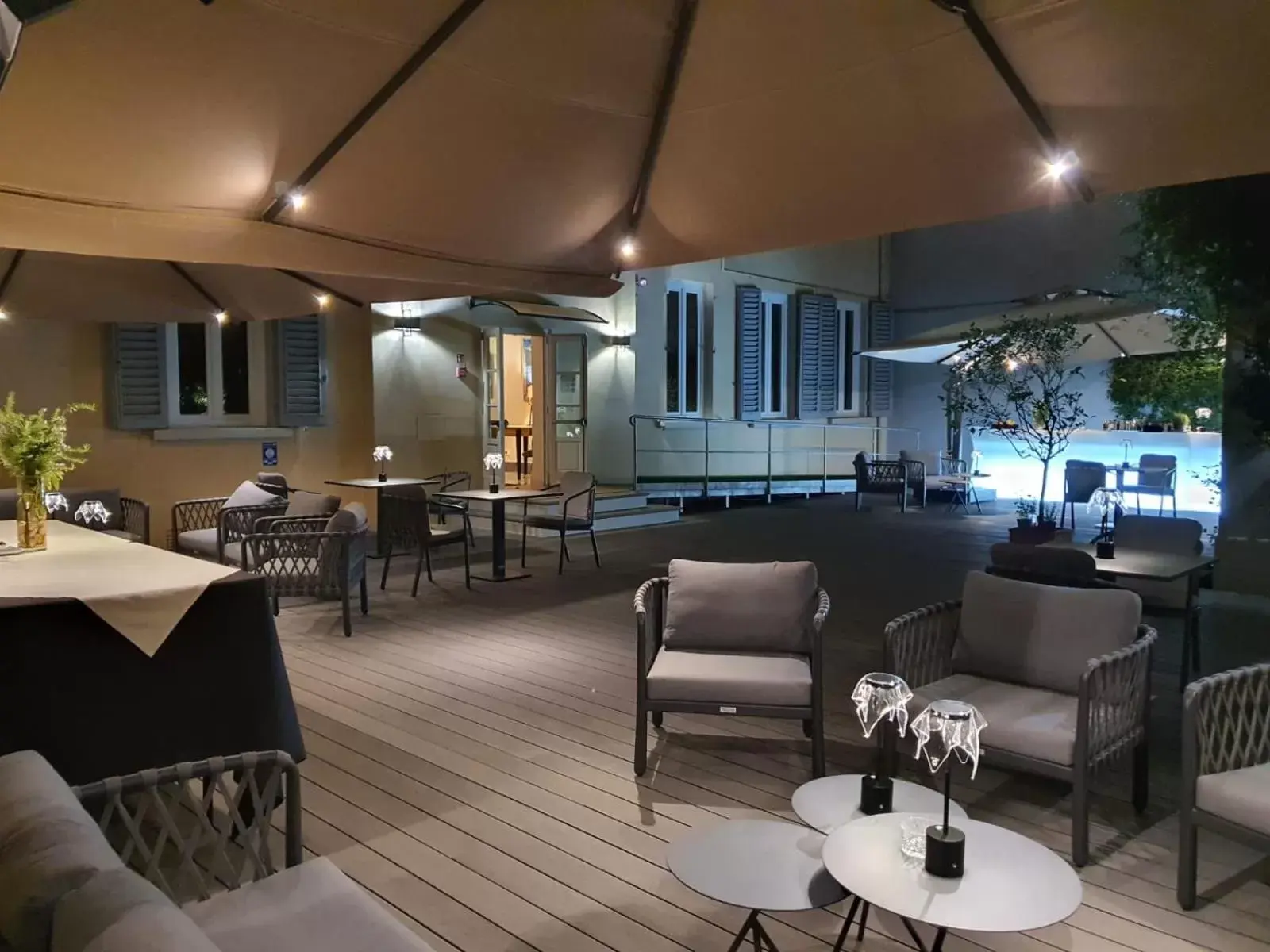 Lounge or bar, Restaurant/Places to Eat in Hotel Lungarno Vespucci 50