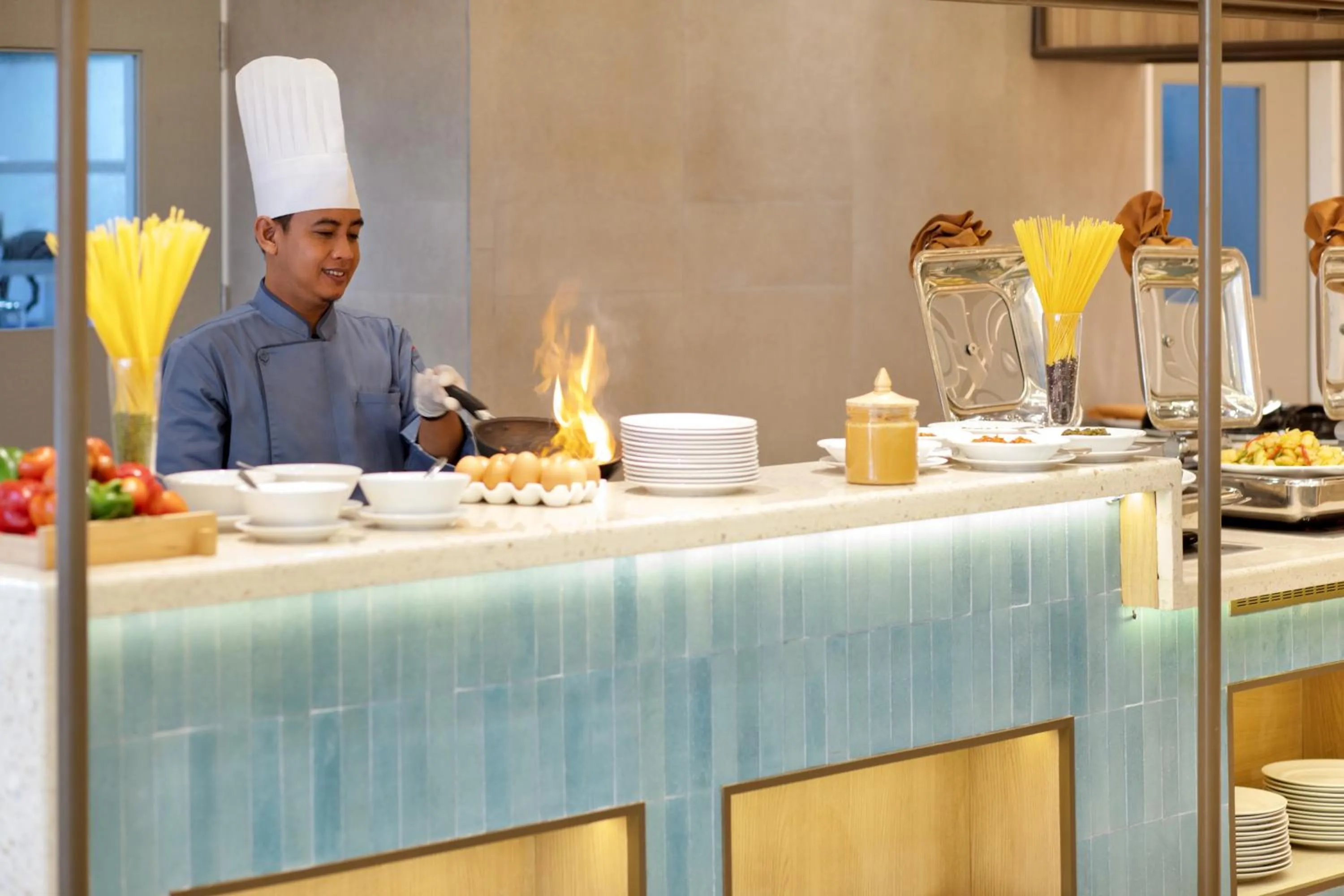 Breakfast in ibis Palembang Sanggar