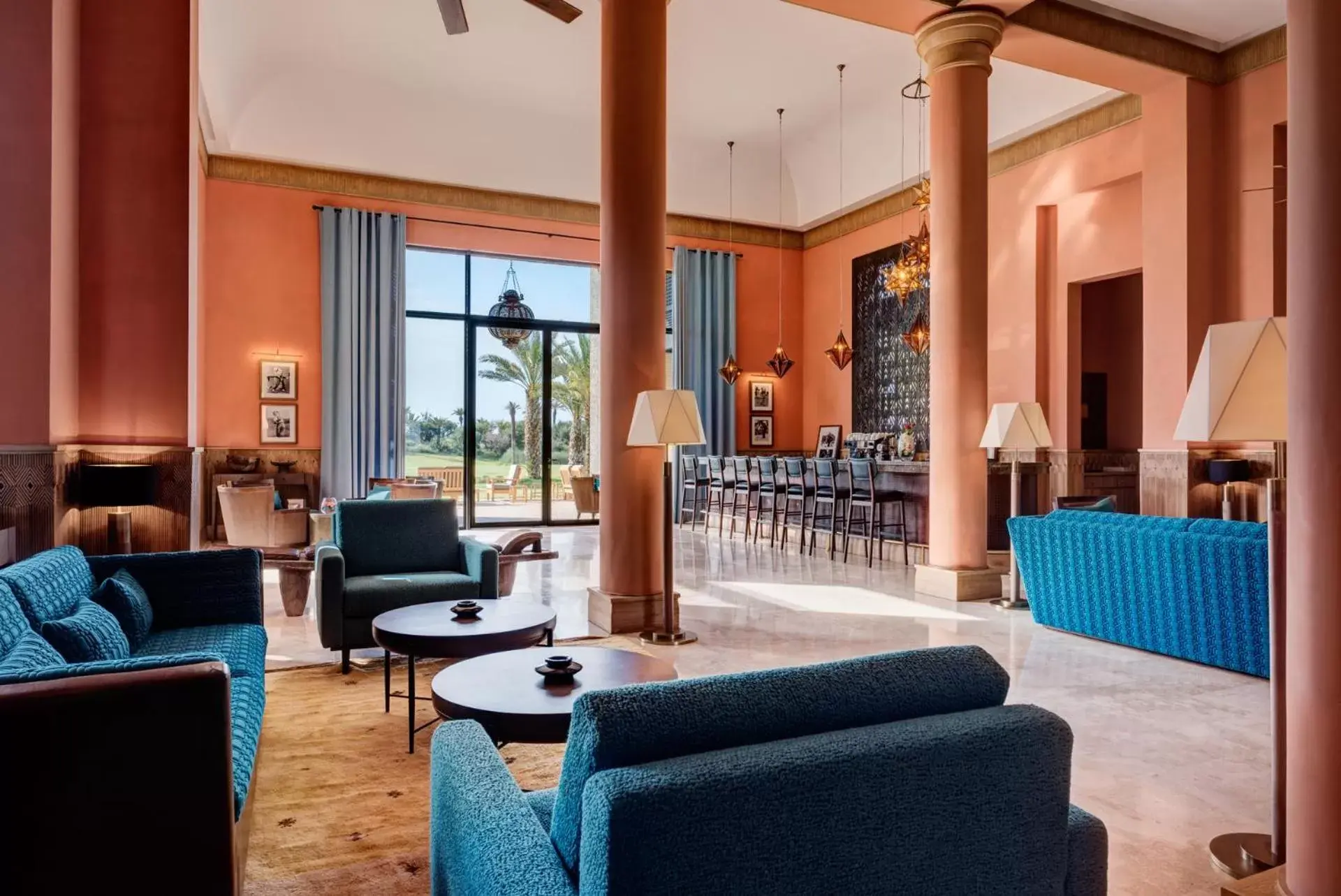 Lounge or bar in Fairmont Royal Palm Marrakech
