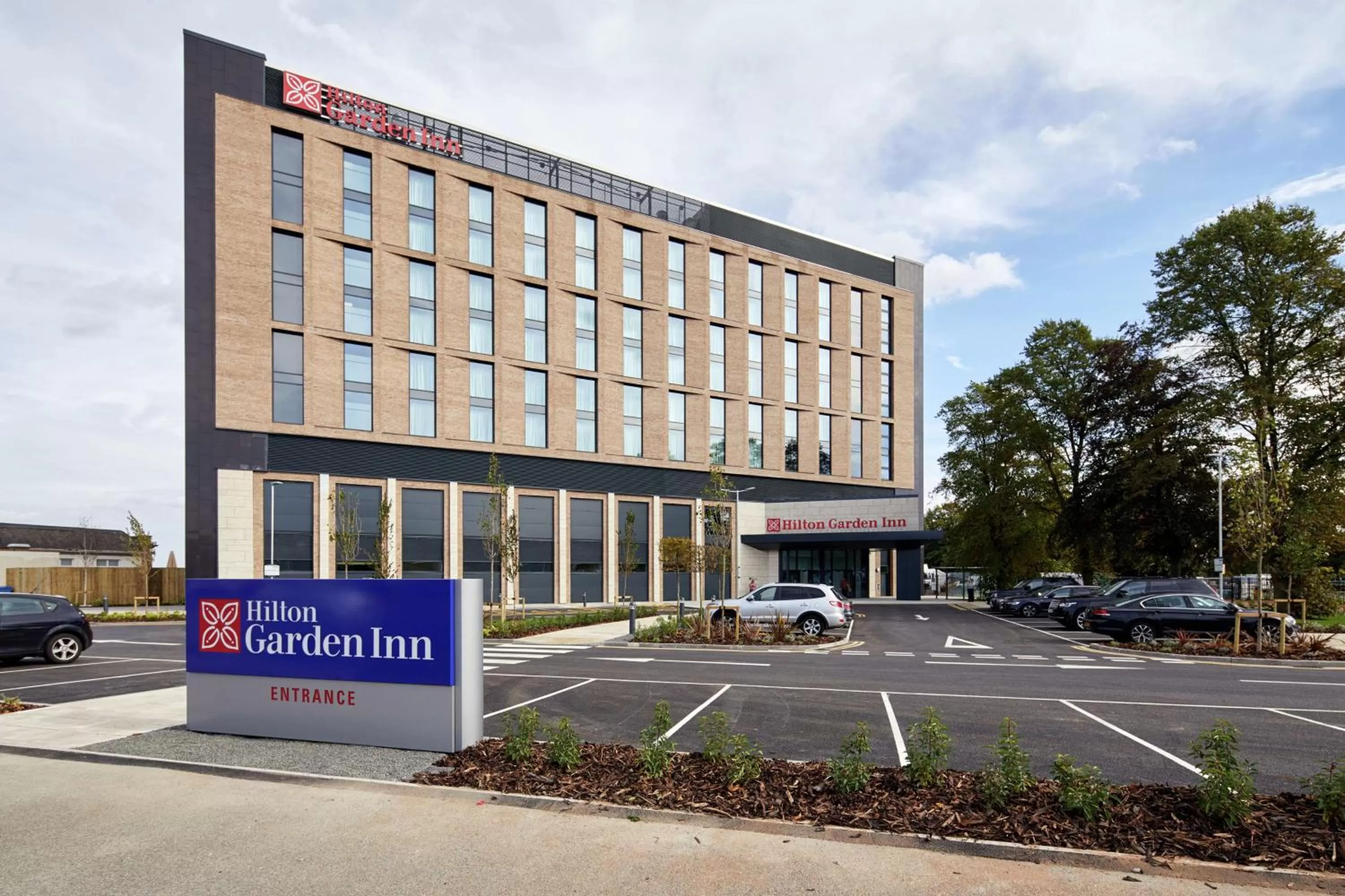 Property building in Hilton Garden Inn Doncaster Racecourse