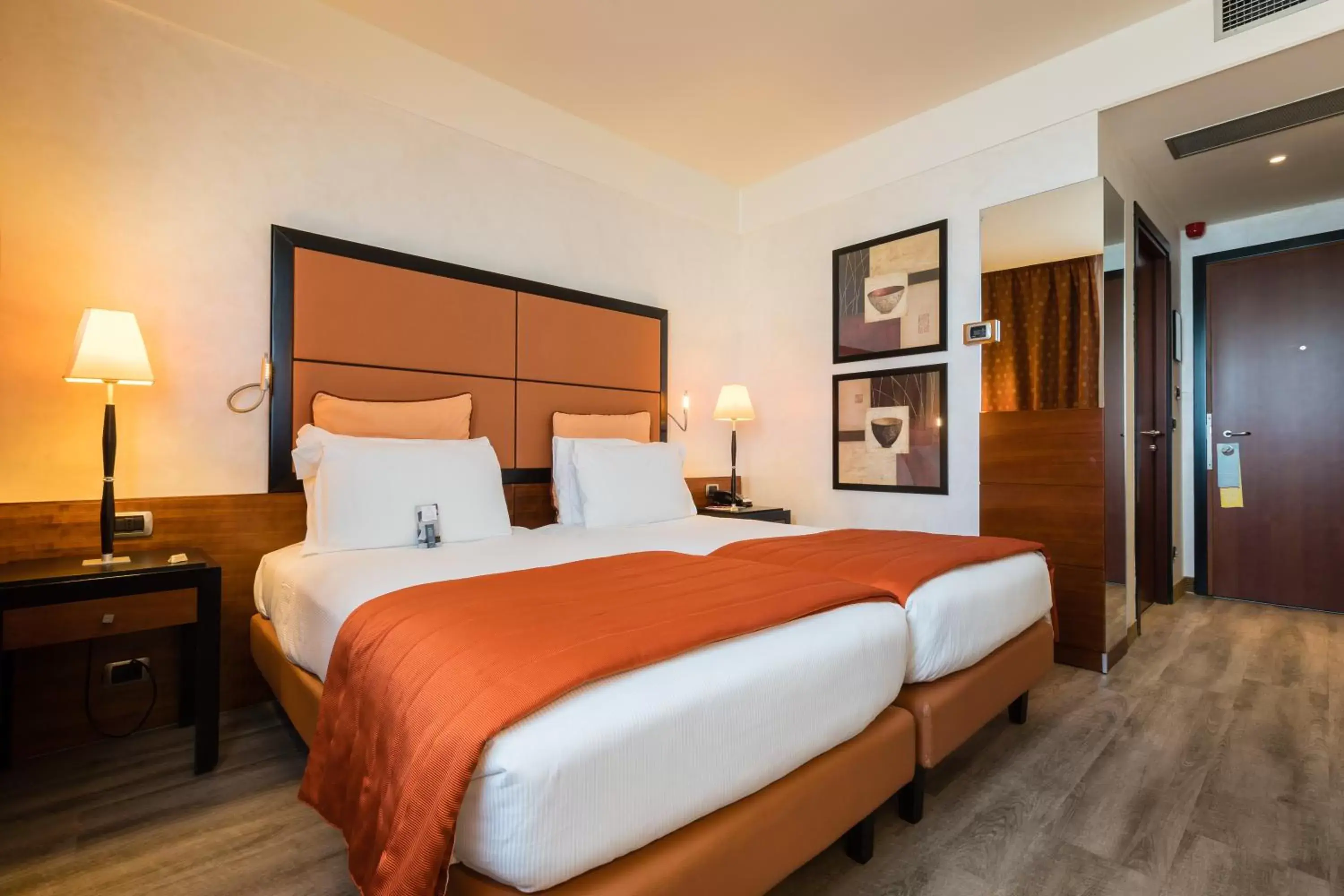 Bedroom, Bed in Crowne Plaza Milan Malpensa Airport, an IHG Hotel