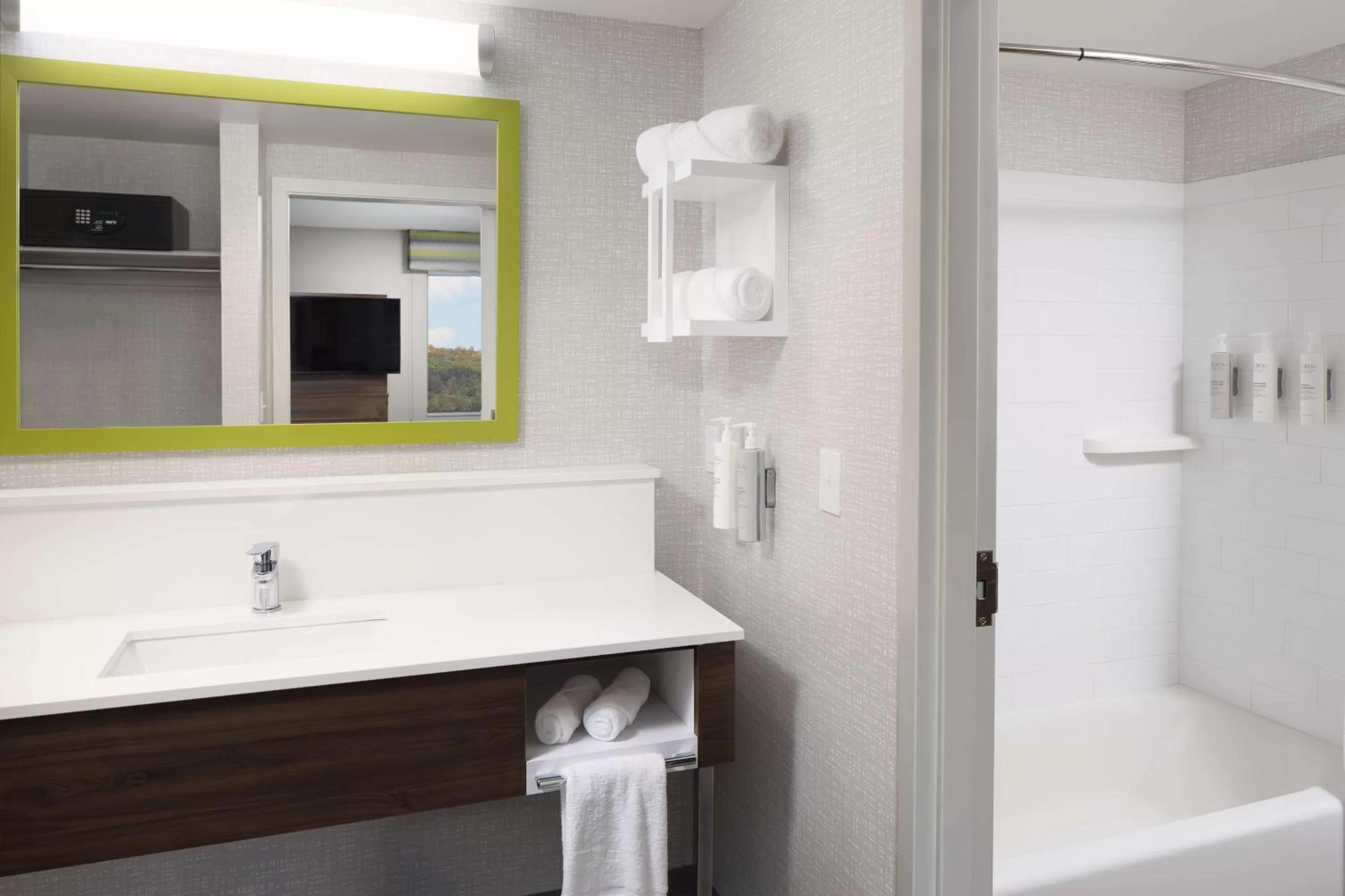 Bathroom in Hampton Inn Hornell