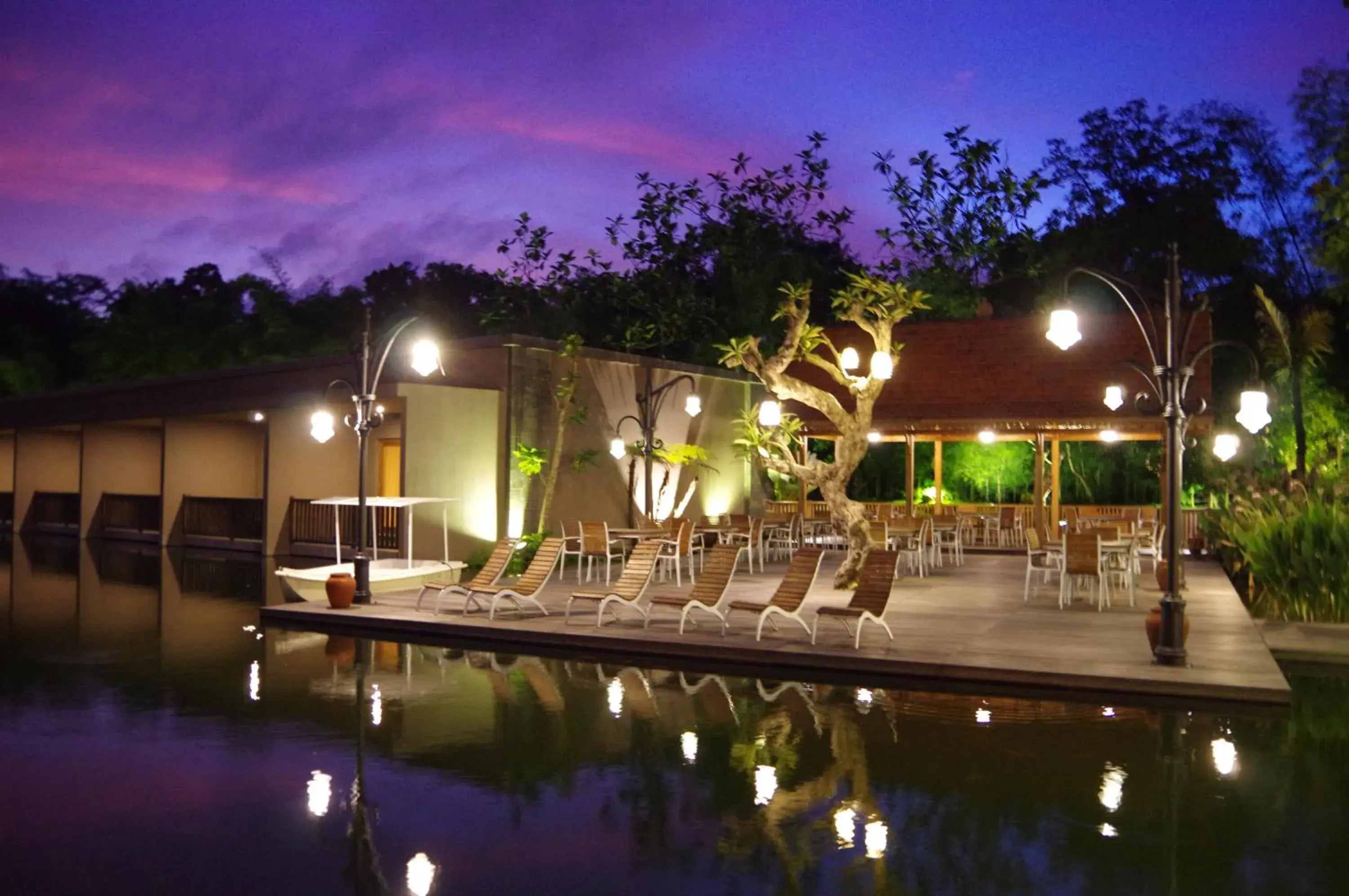 View (from property/room), Swimming Pool in The Westlake Resort Yogya