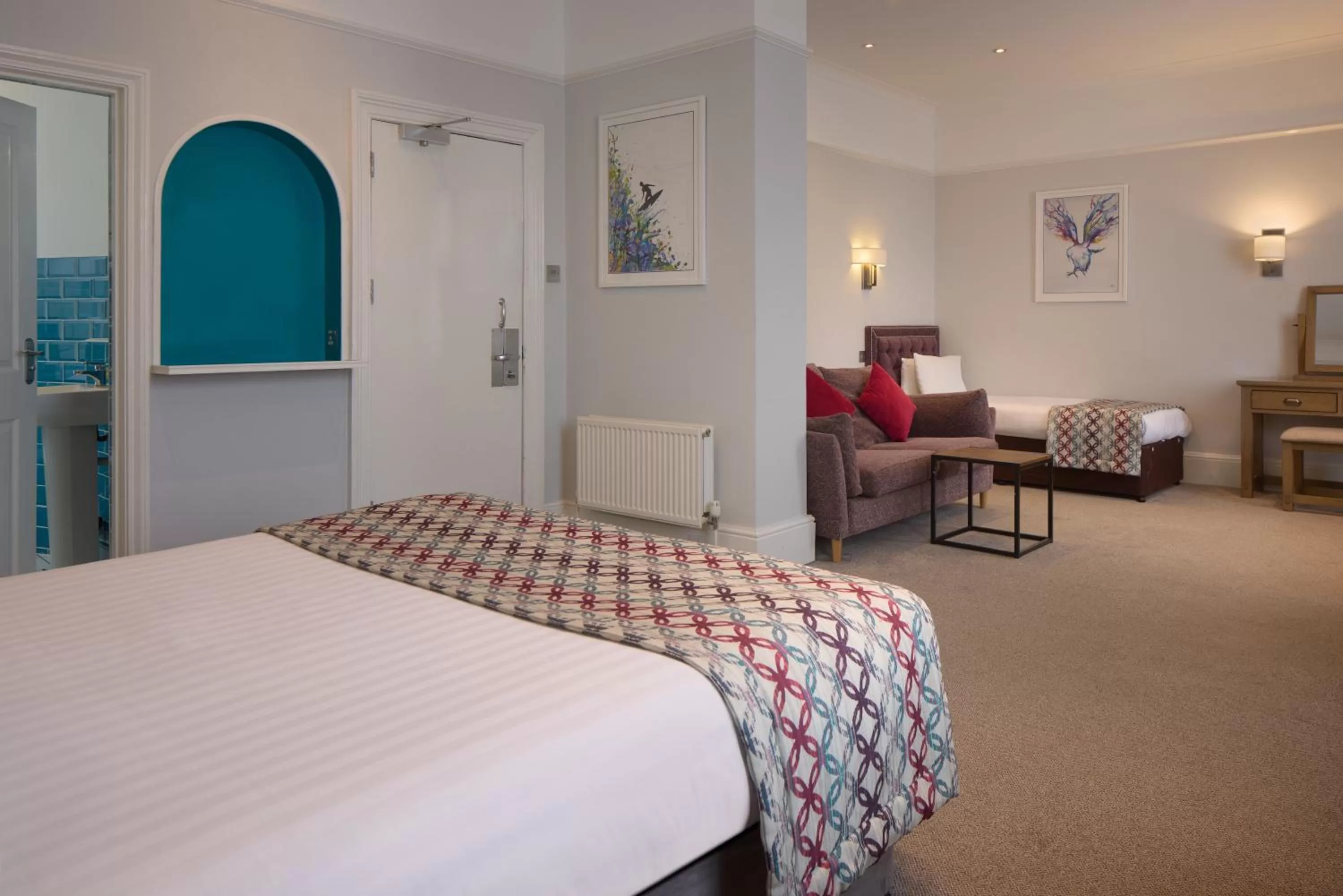 Bedroom, Bed in The Lansdowne, Eastbourne