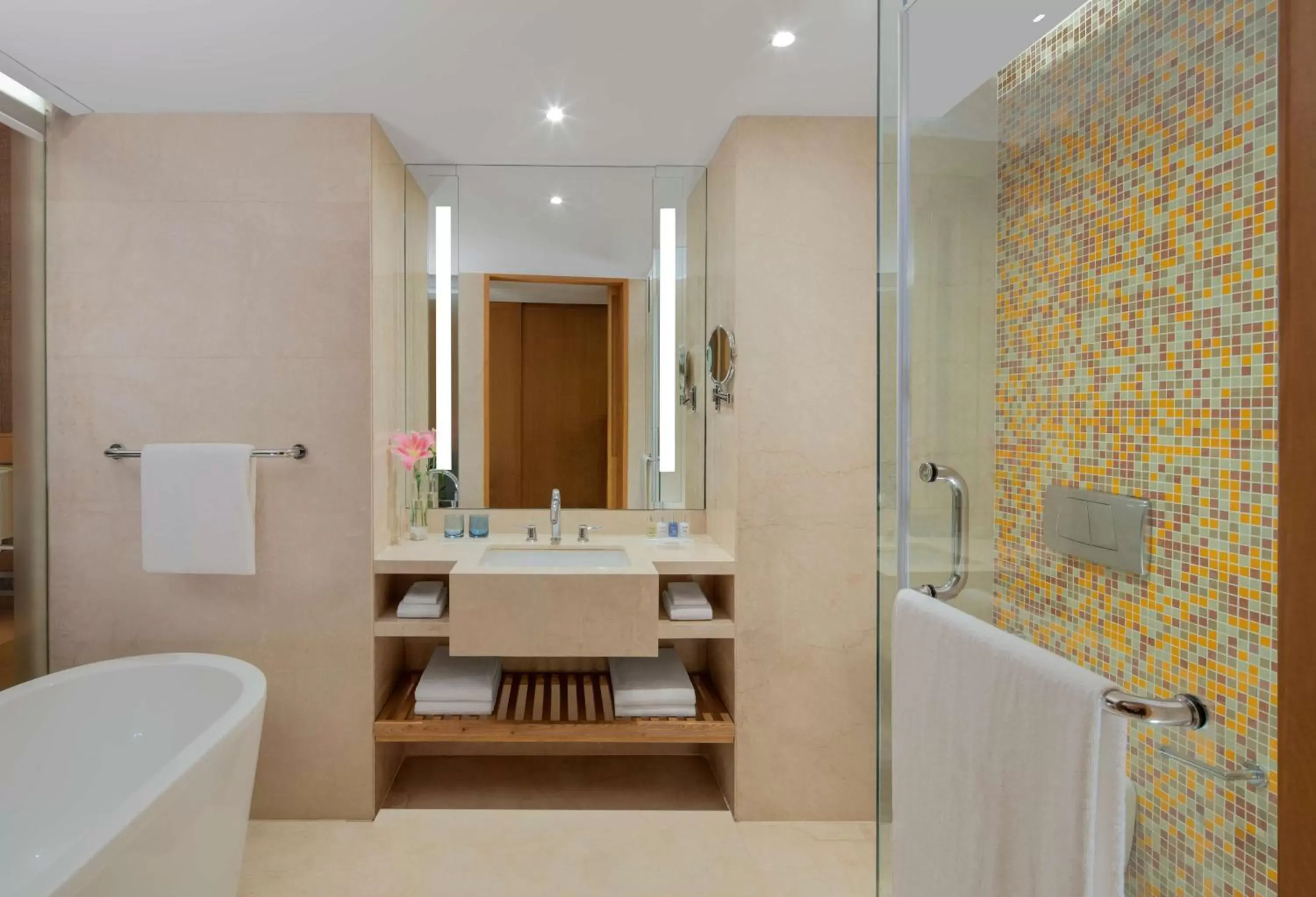 Bathroom in Radisson Blu Hotel Guwahati