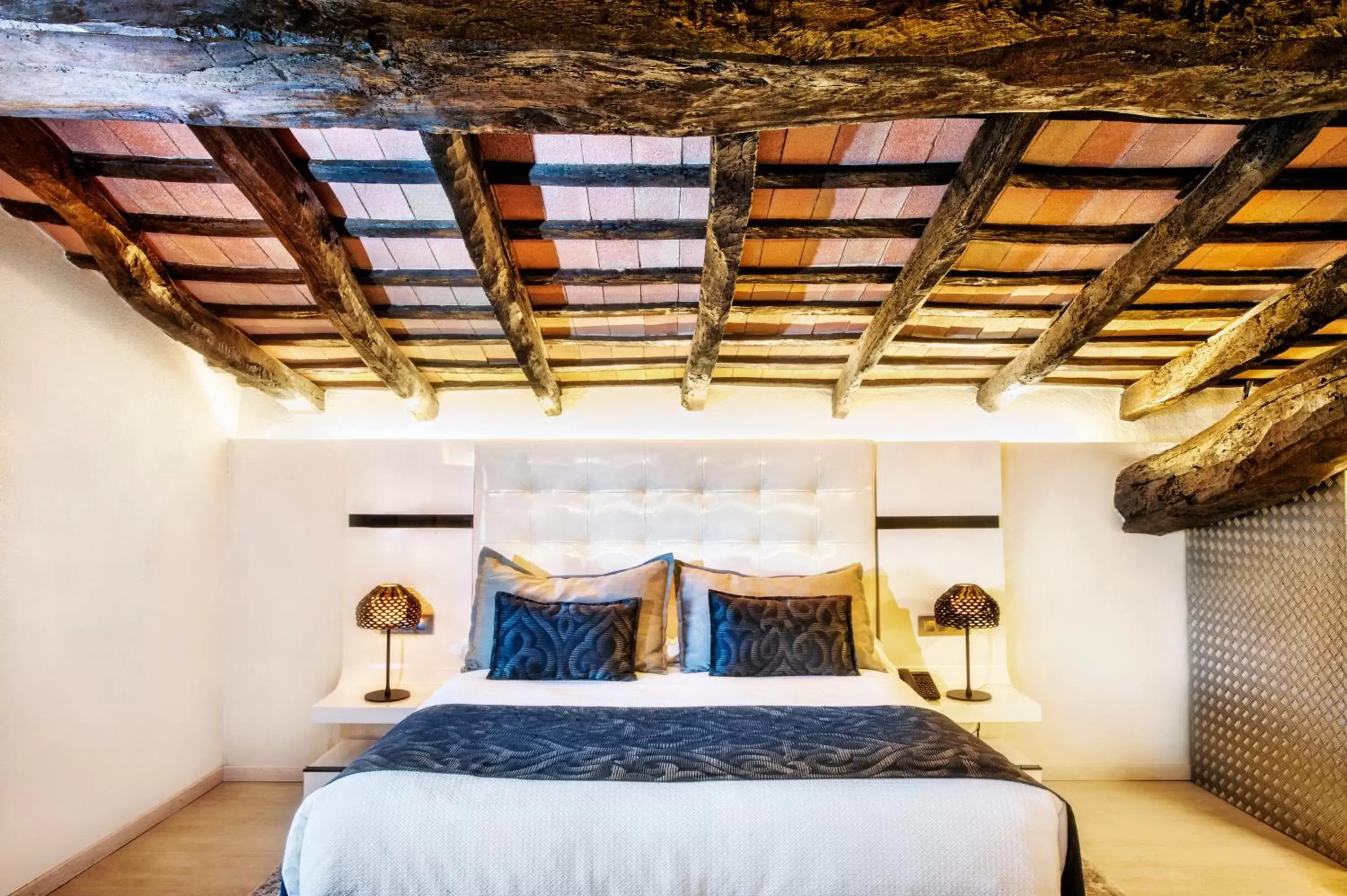 Coffee/tea facilities, Bed in Mas Tapiolas Coffee/tea facilities, Bed in Mas Tapiolas