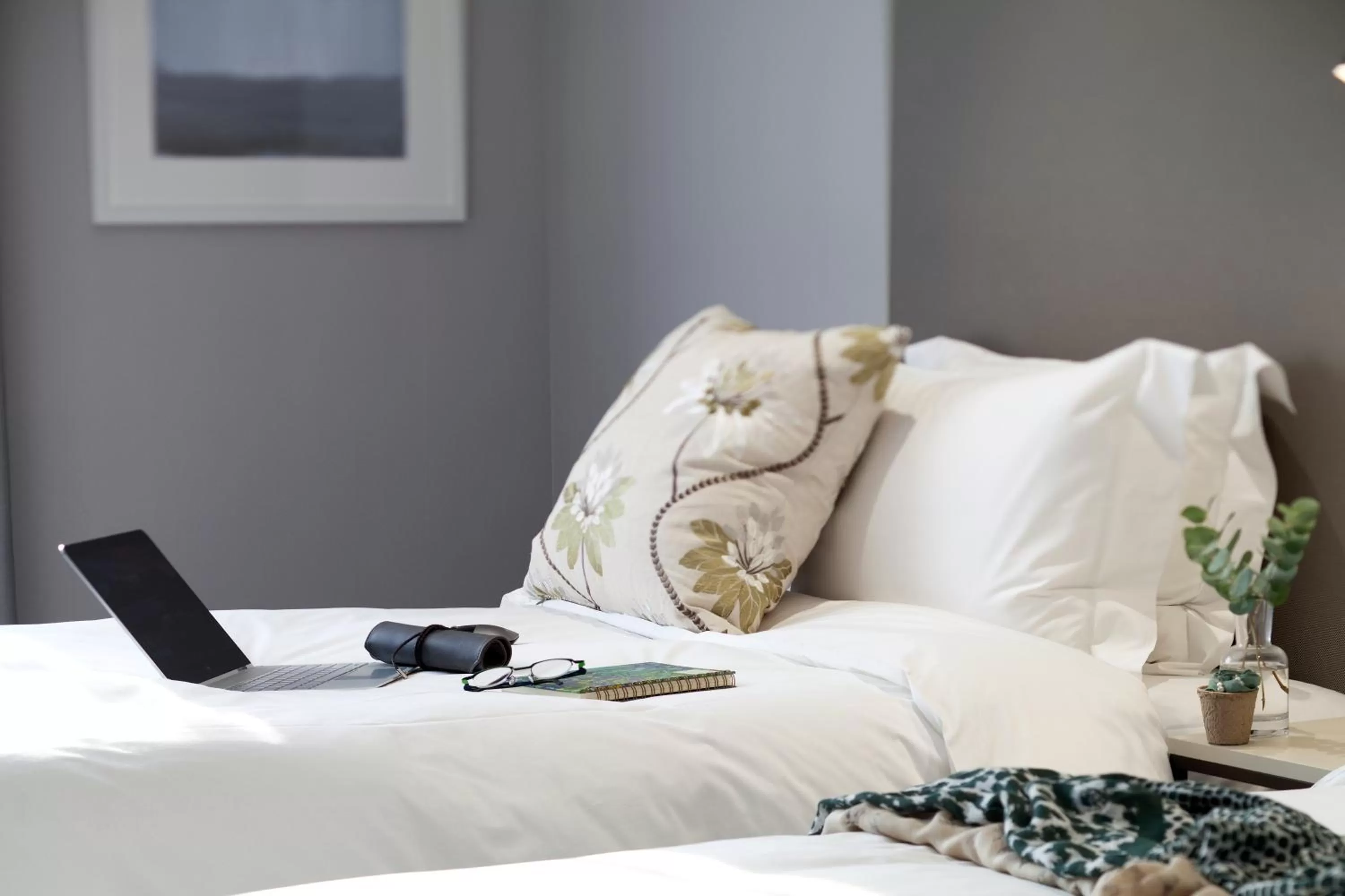 Decorative detail, Bed in G2 Hotel Myeongdong