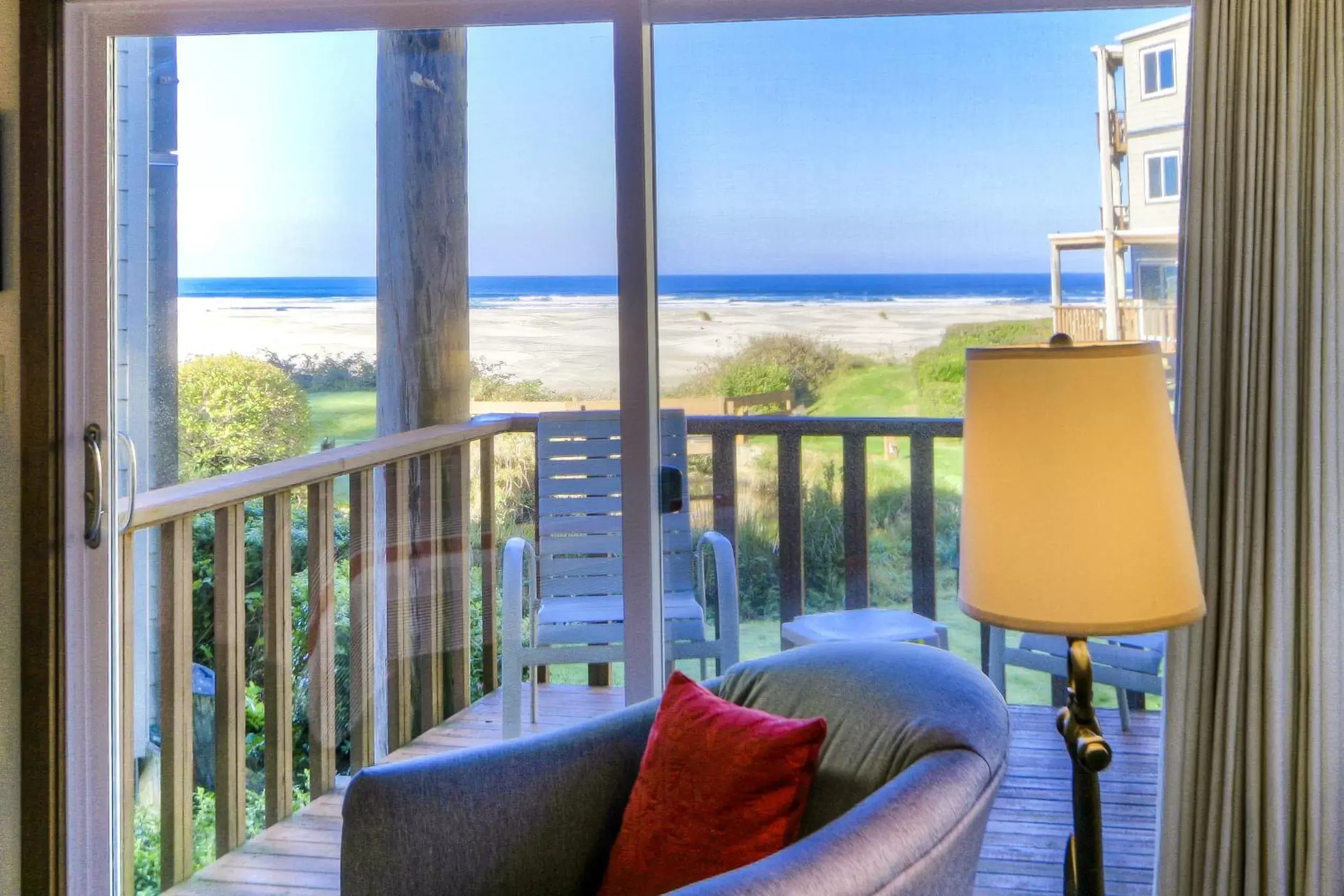Balcony/Terrace, Sea View in Little Creek Cove Beach Resort