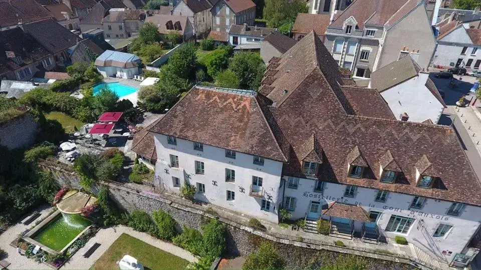 Bird's-eye View in Hostellerie de la Tour d'Auxois