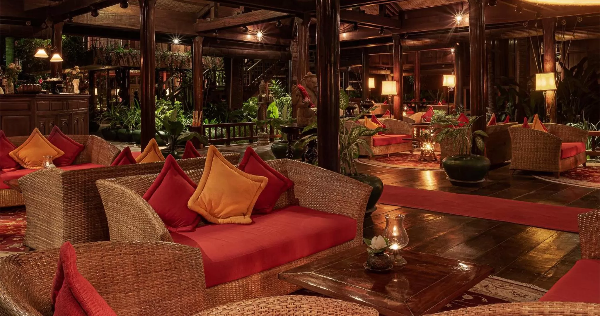 Lobby or reception in Angkor Village Hotel - Small Luxury Hotels of the World
