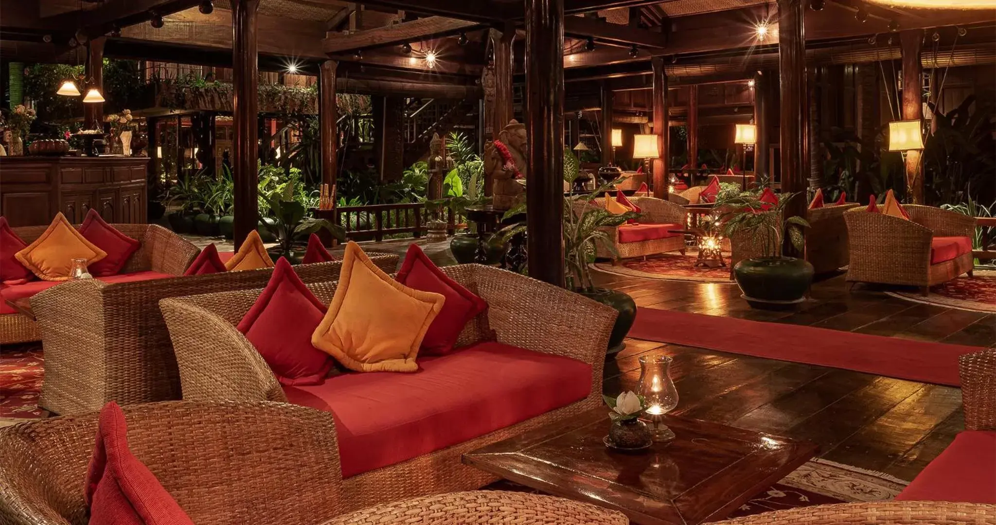 Lobby or reception, Lounge/Bar in Angkor Village Hotel