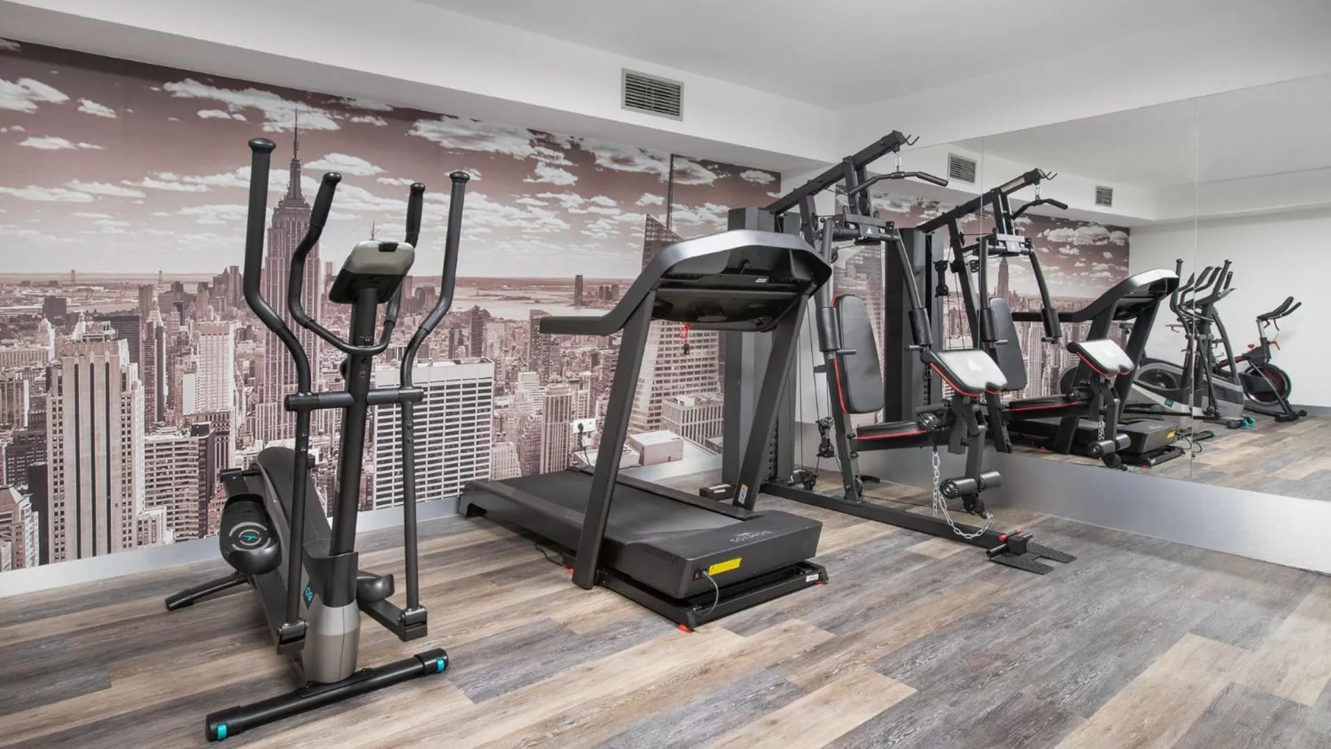 Fitness centre/facilities in Hotel Parque Real
