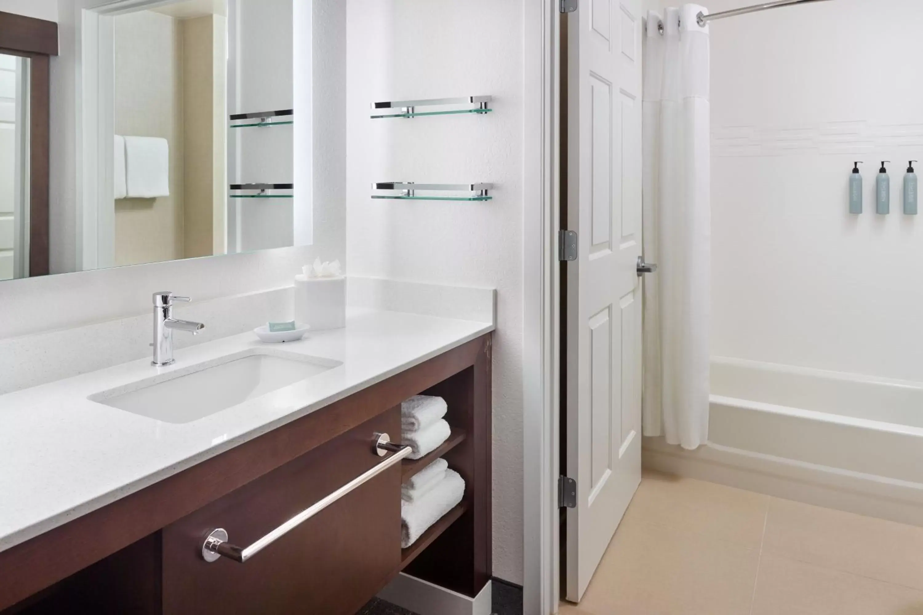 Bathroom in Residence Inn Asheville Biltmore