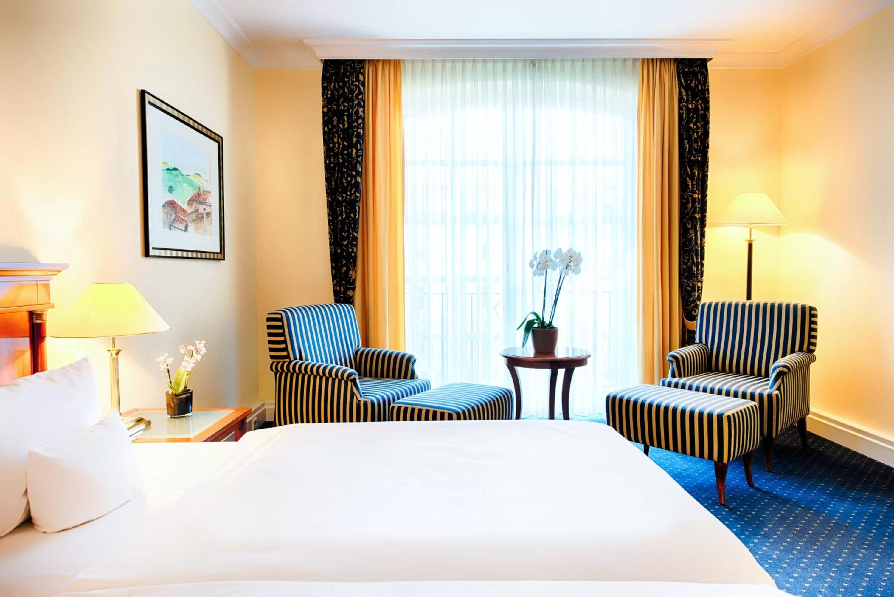 Bed in Hotel Villa Geyerswörth