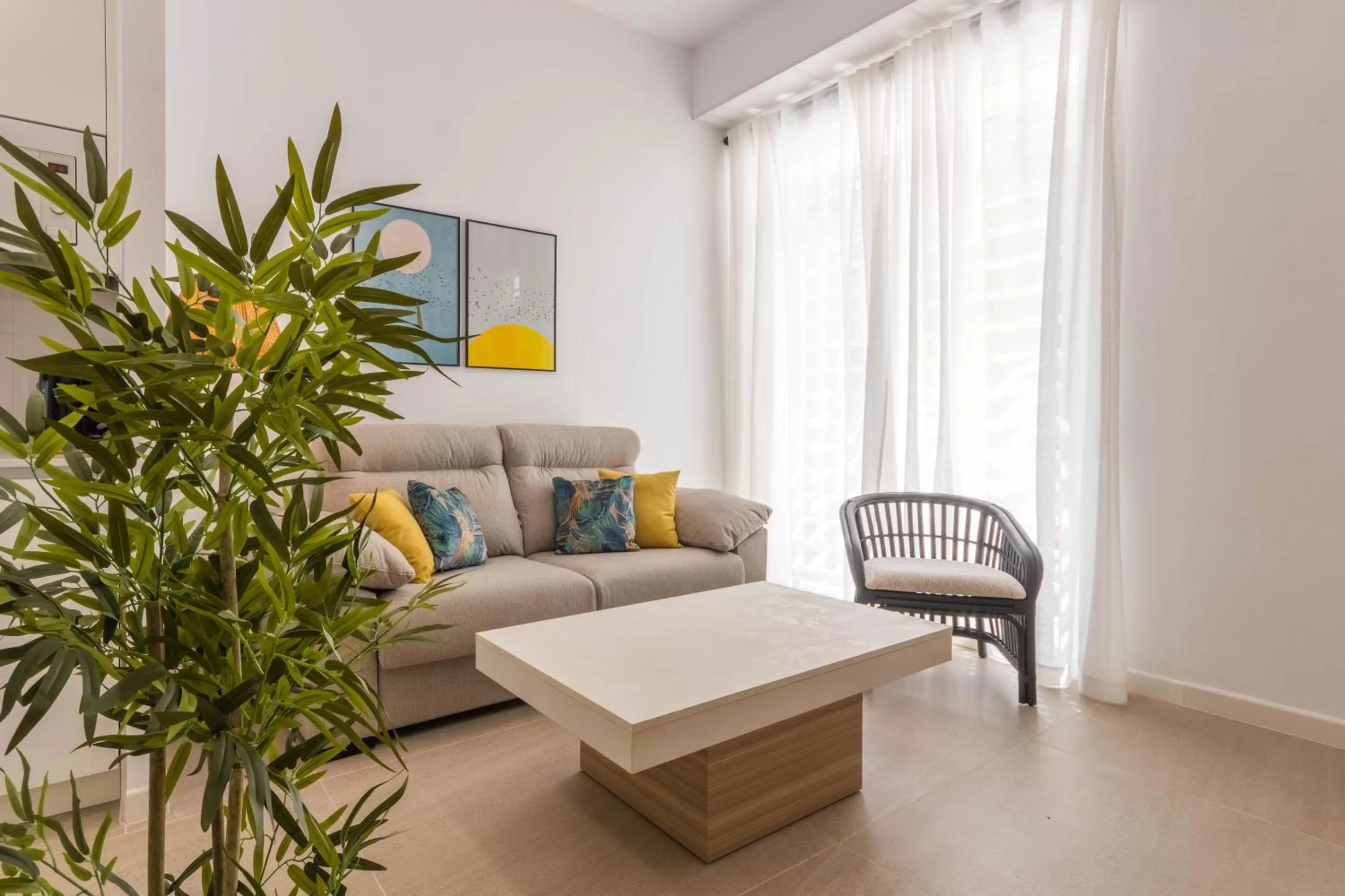 Living room, Seating Area in Apartamentos Alnatur