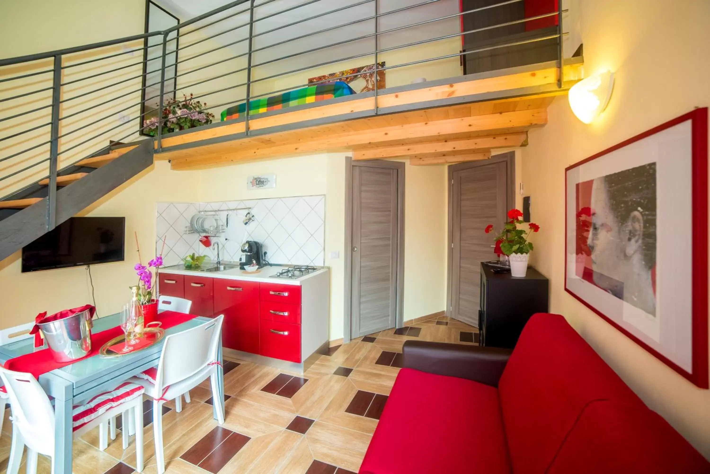 Dining Area in B&B Borgo Marinella