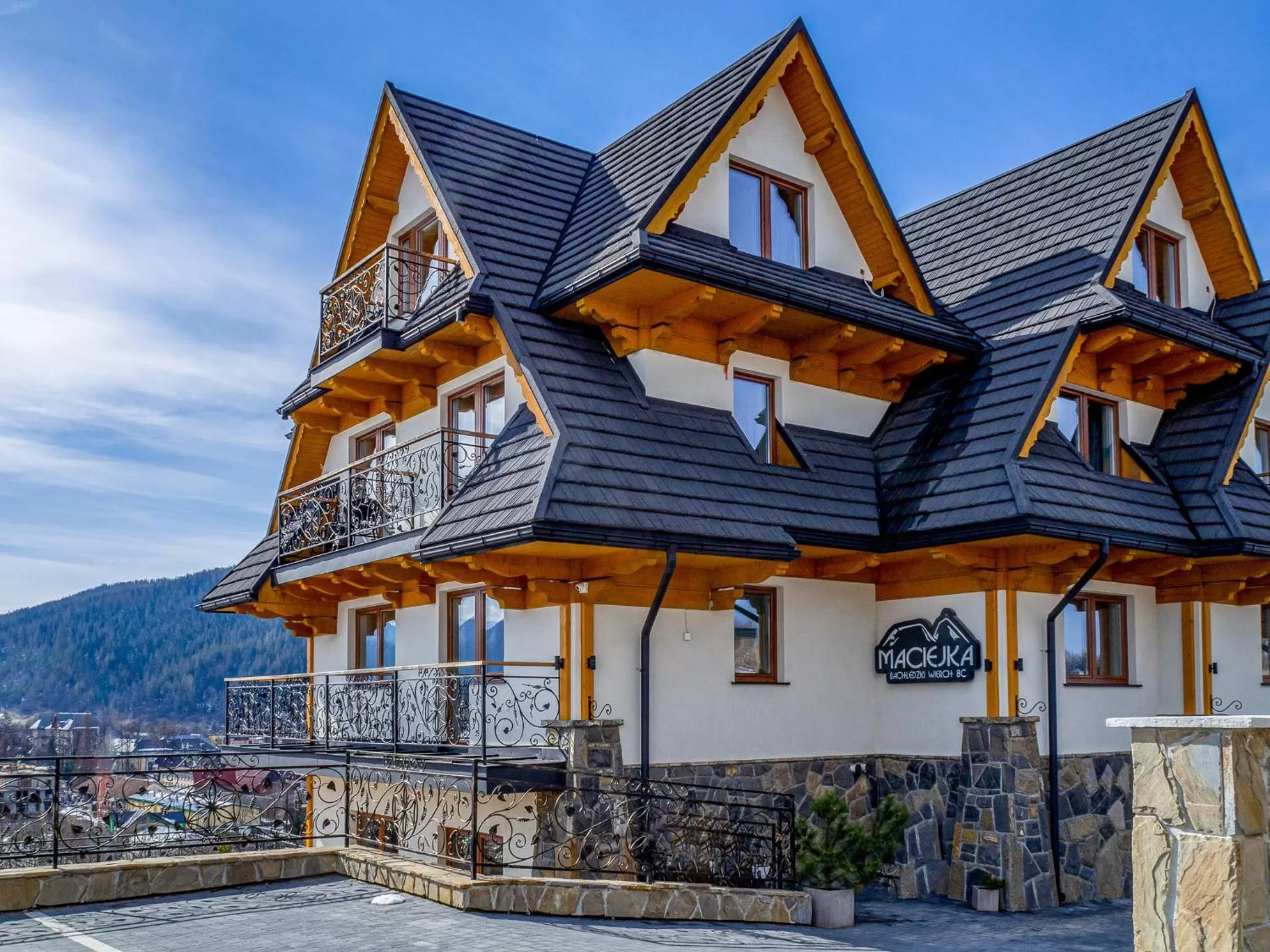 Property building in Apartamenty Maciejka Odkryj Zakopane
