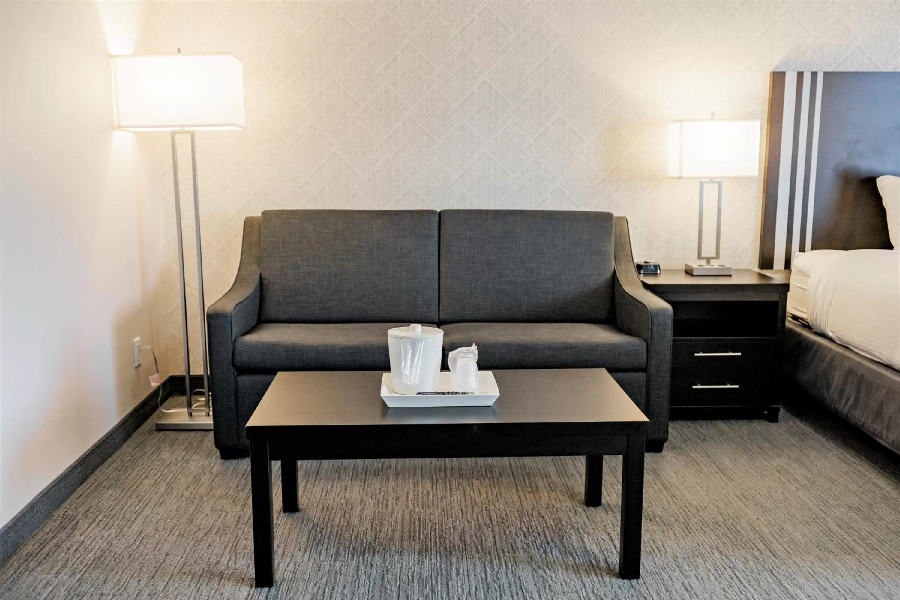 hair dresser, Bed in Park Inn by Radisson Edmonton Airport