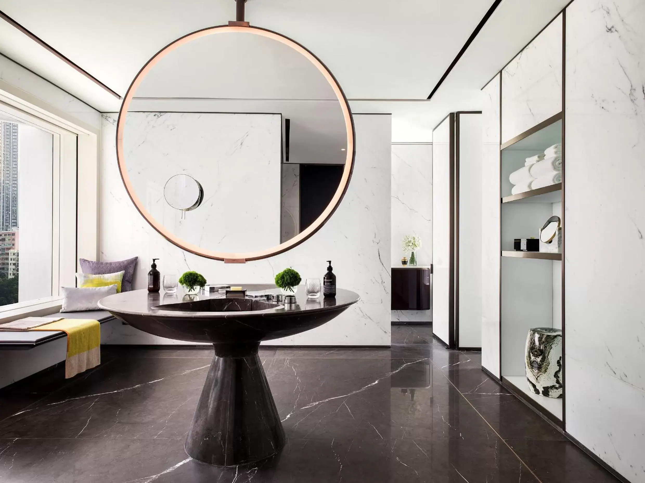 Bathroom in The Murray, Hong Kong, a Niccolo Hotel