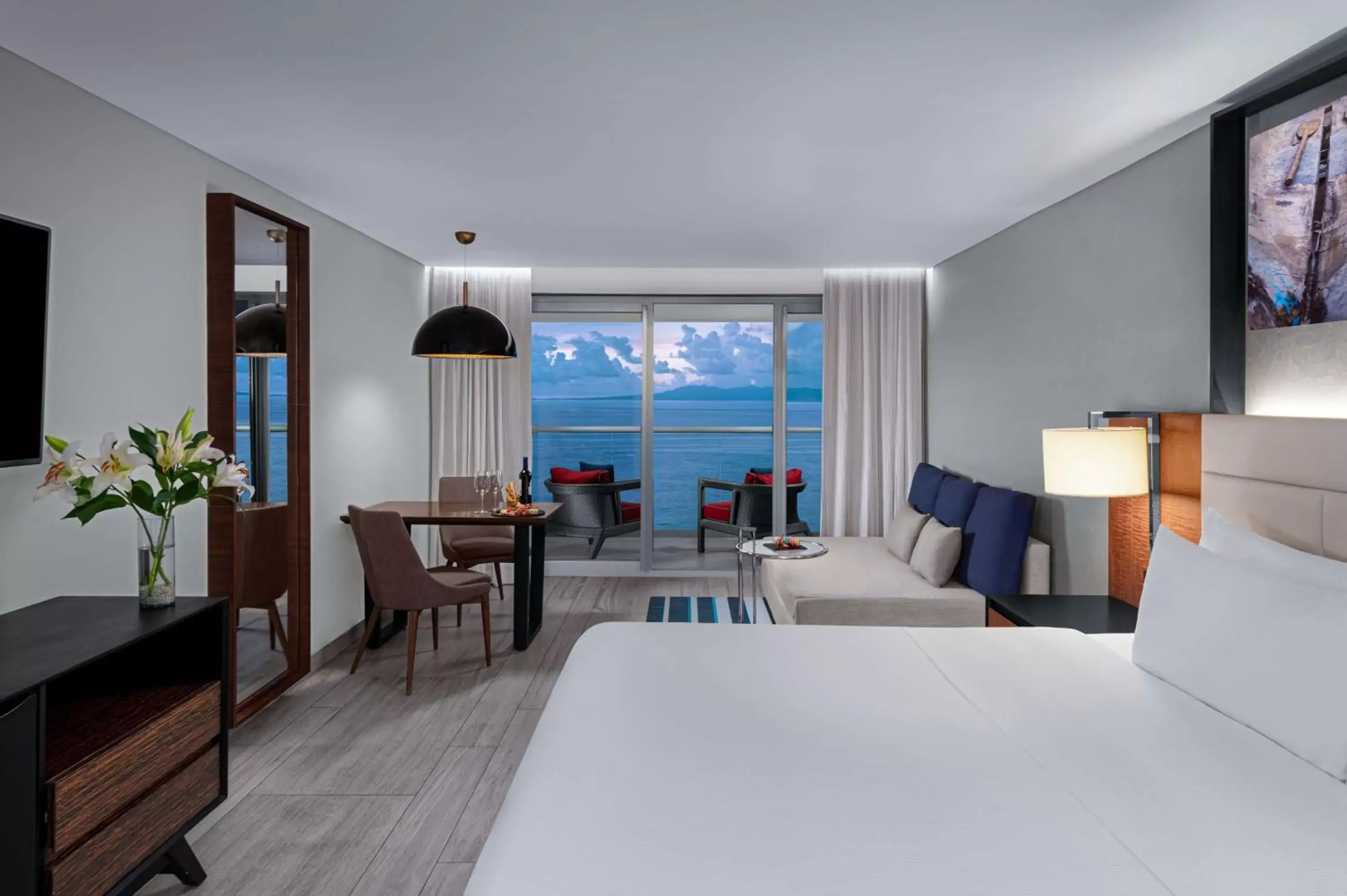 Bed in Hilton Vallarta Riviera All-Inclusive Resort,Puerto Vallarta