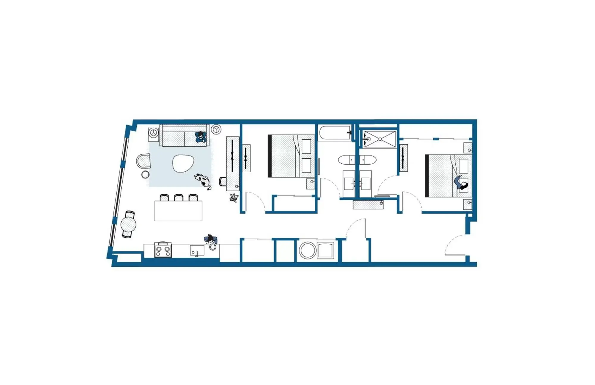 Floor Plan in ROOST Cleveland