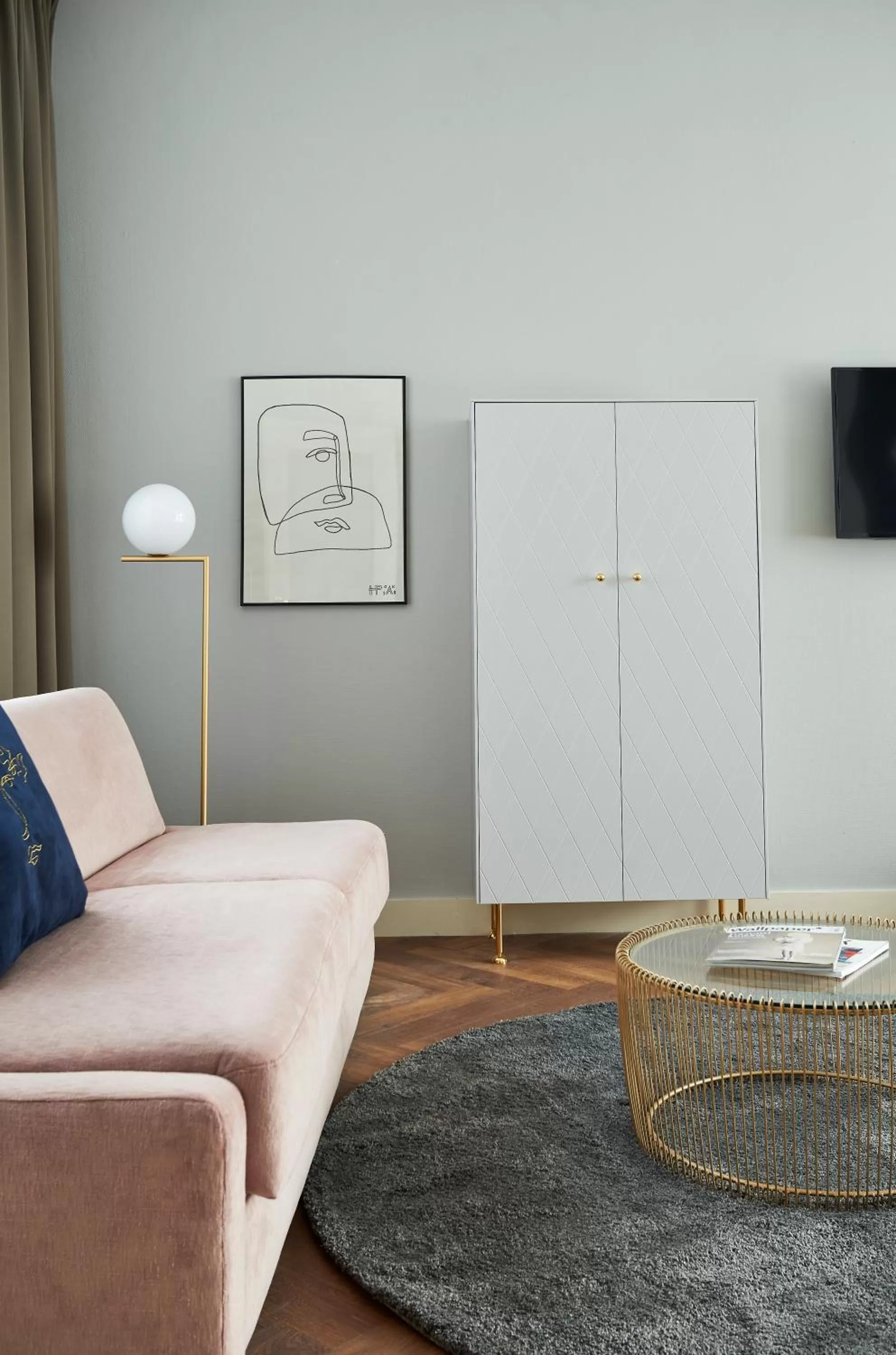 Bed in Hotel Pistache Den Haag