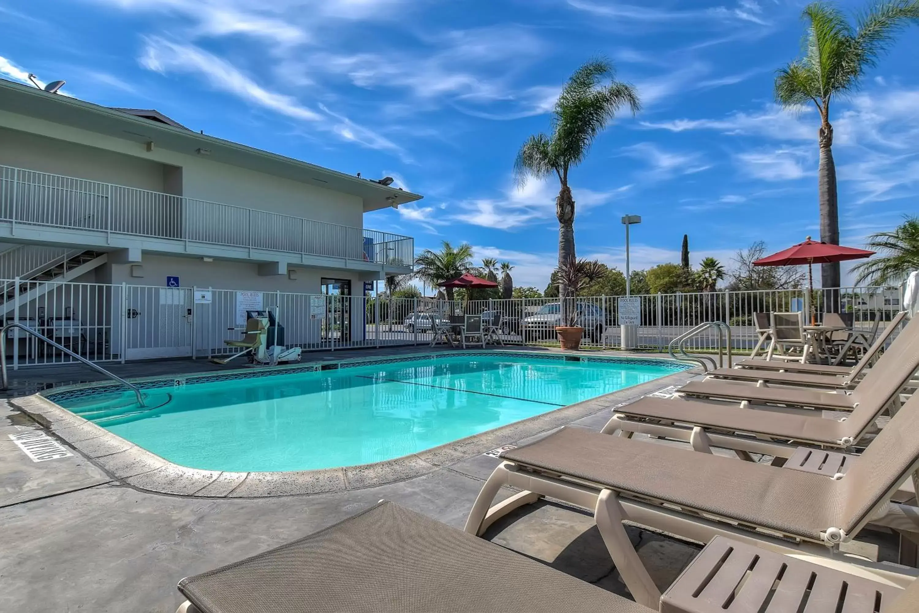 Swimming pool in Motel 6-Stanton, CA- Anaheim West Swimming pool in Motel 6-Stanton, CA- Anaheim West
