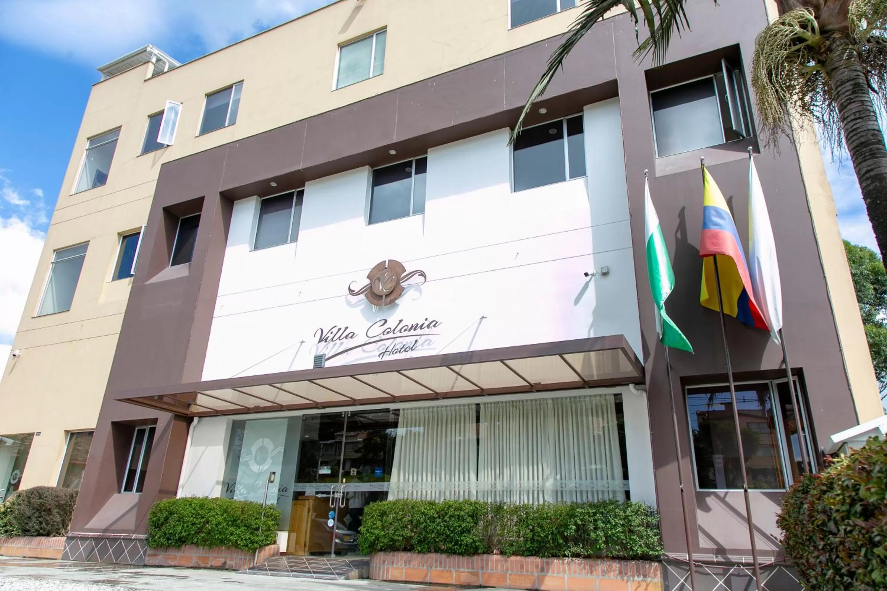 Facade/entrance in Hotel Villa Colonia