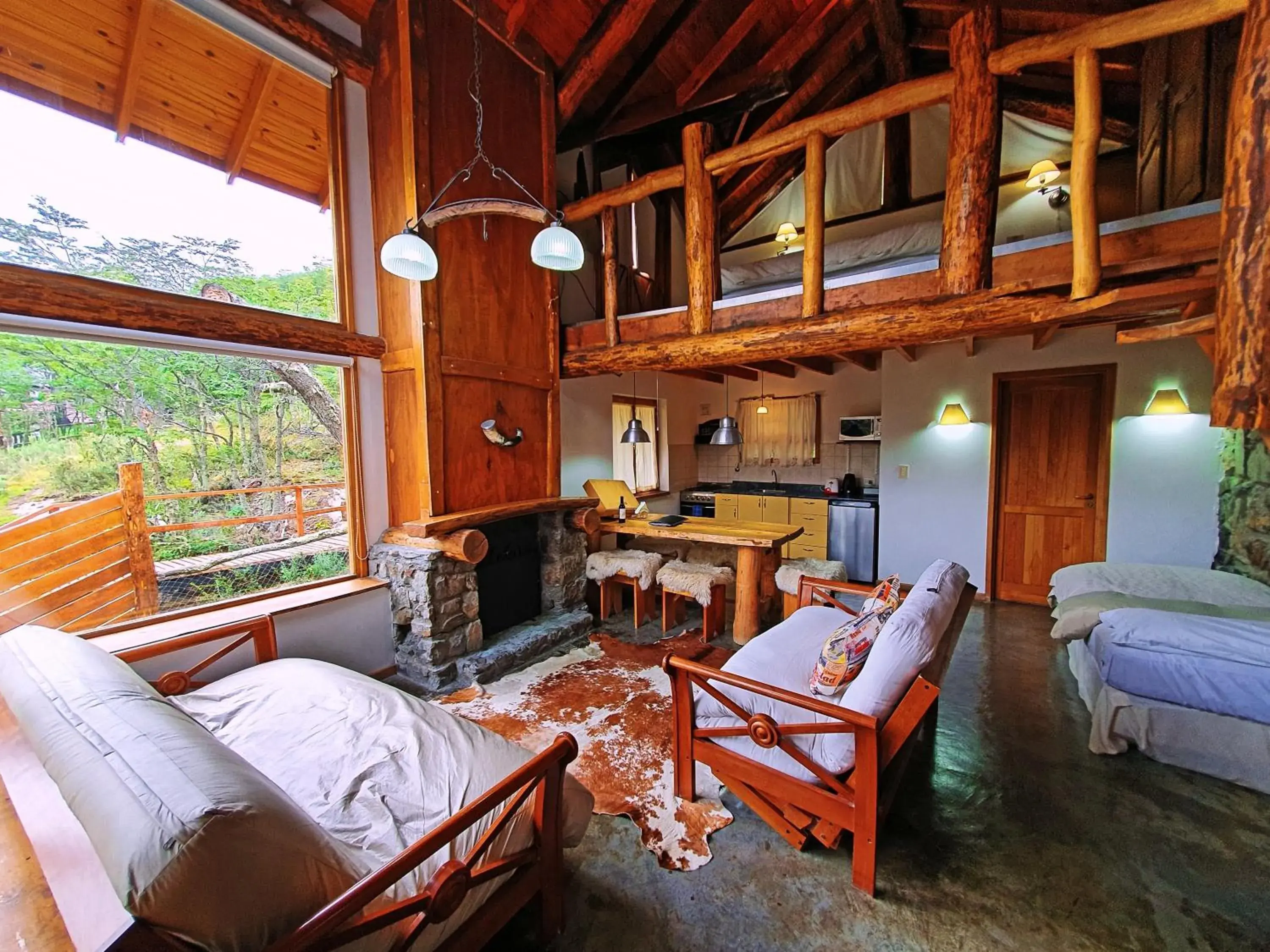 Living room, Seating Area in Patagonia Villa Lodge