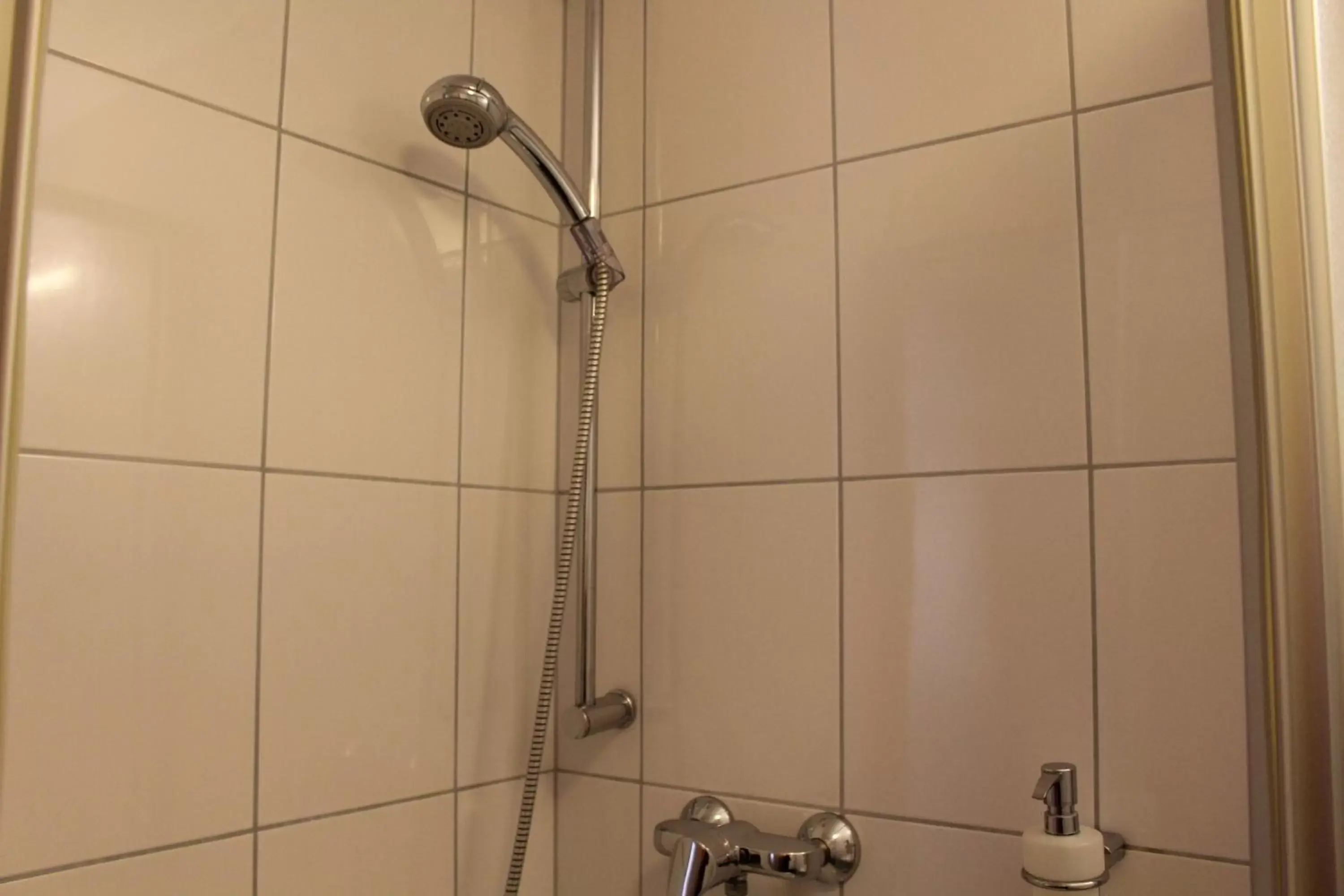 Shower, Bathroom in Hotel Andra München