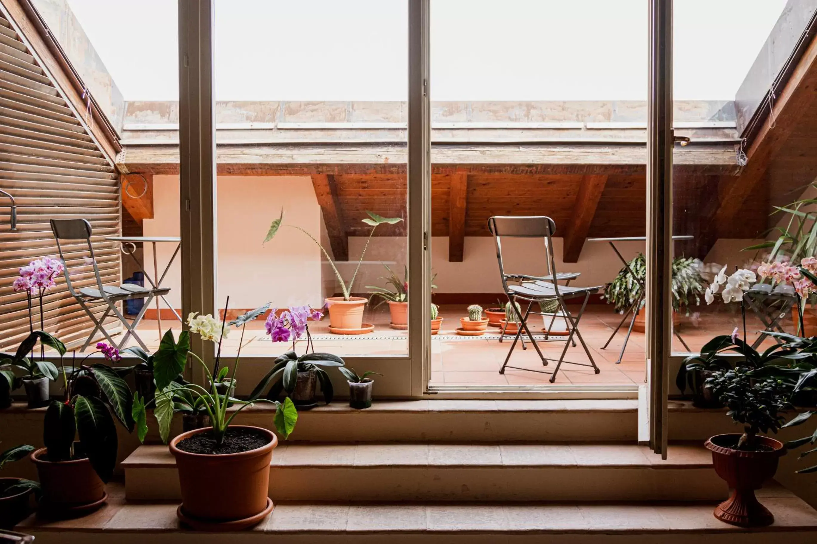 Balcony/Terrace in Casa Isolani - Santo Stefano