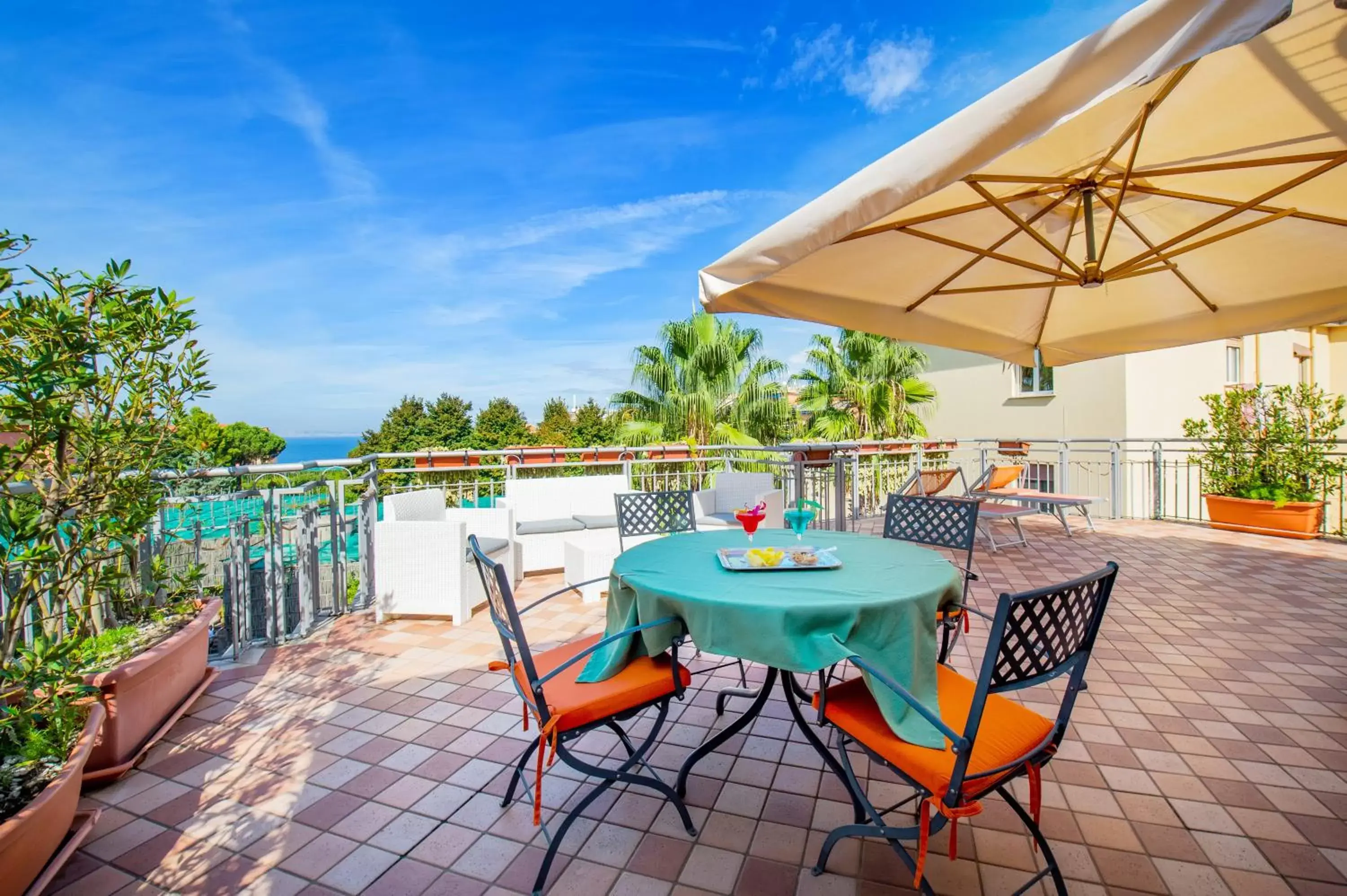 Balcony/Terrace in Hotel Michelangelo