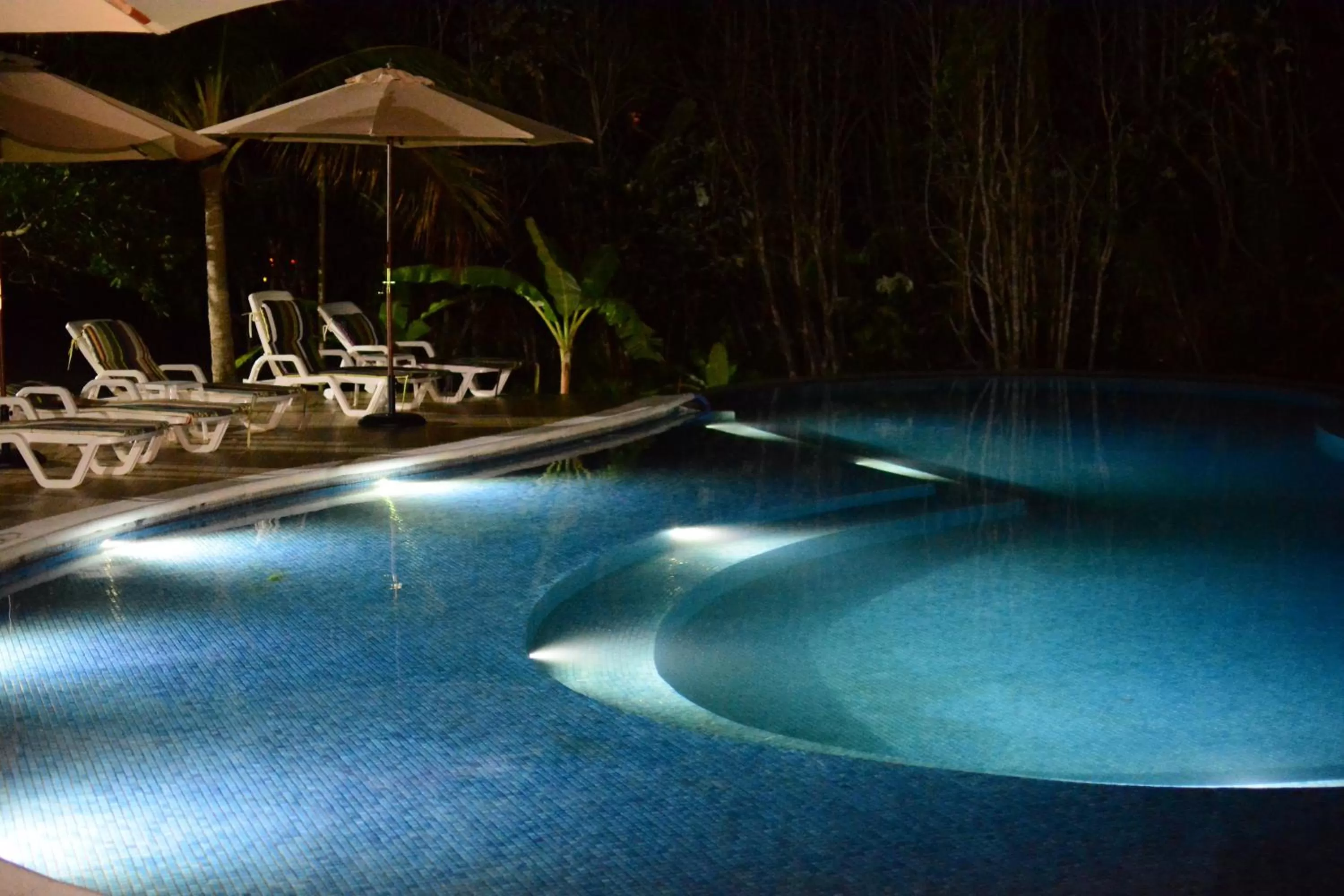 Swimming pool in Pousada Sitio da Bia