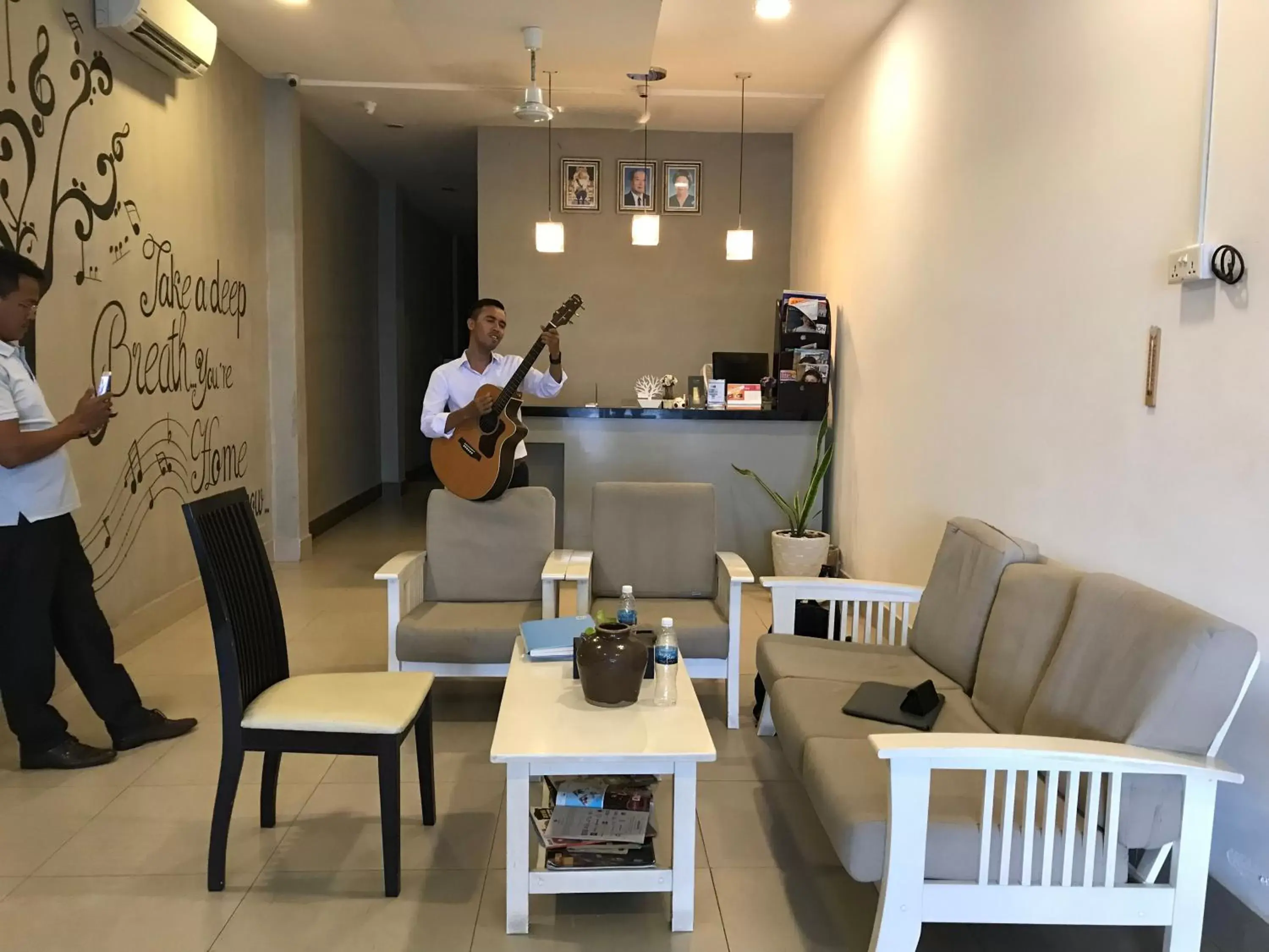 Lobby or reception in Asiban Quay Boutique Hotel