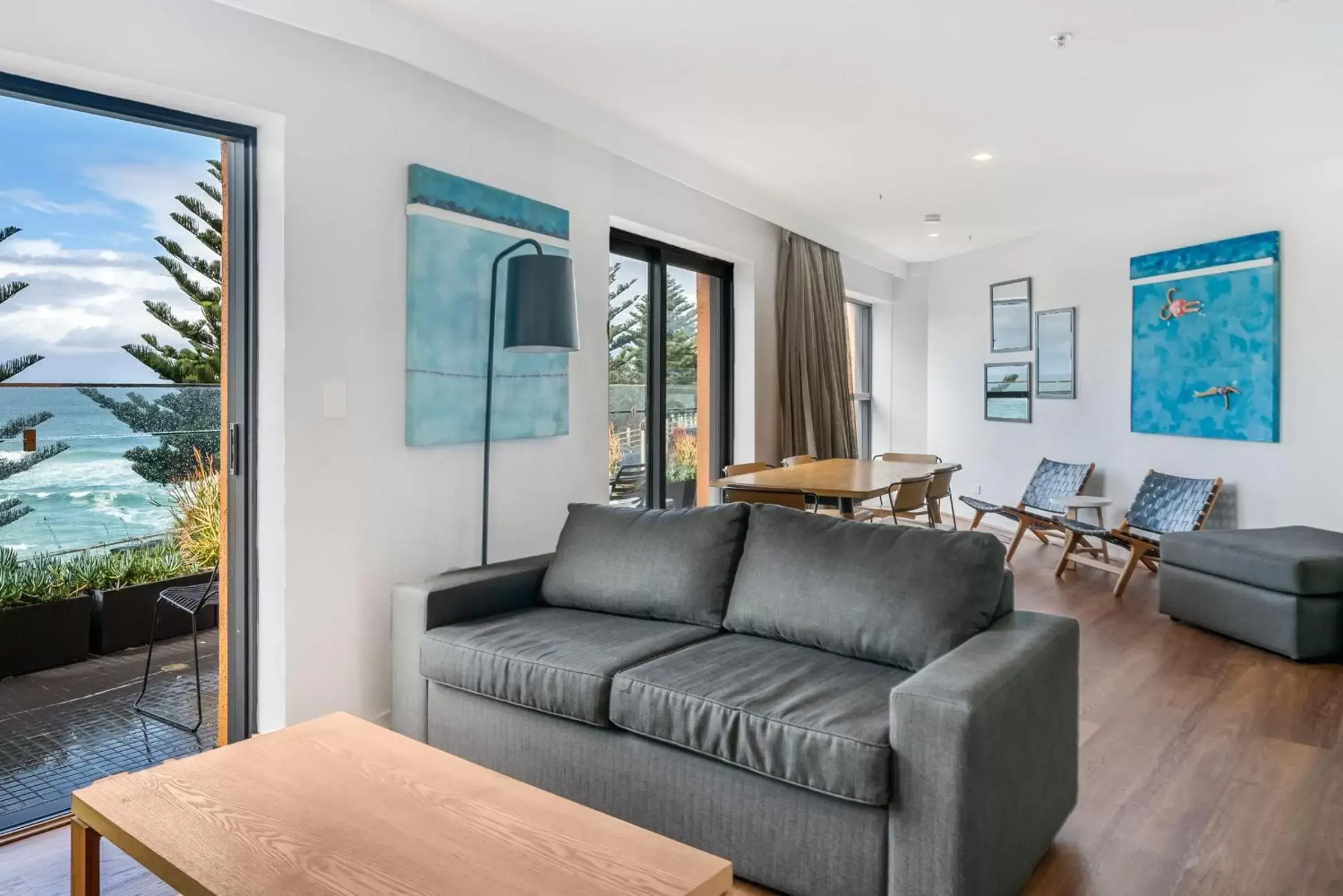 Seating Area in Bondi 38 Serviced Apartments