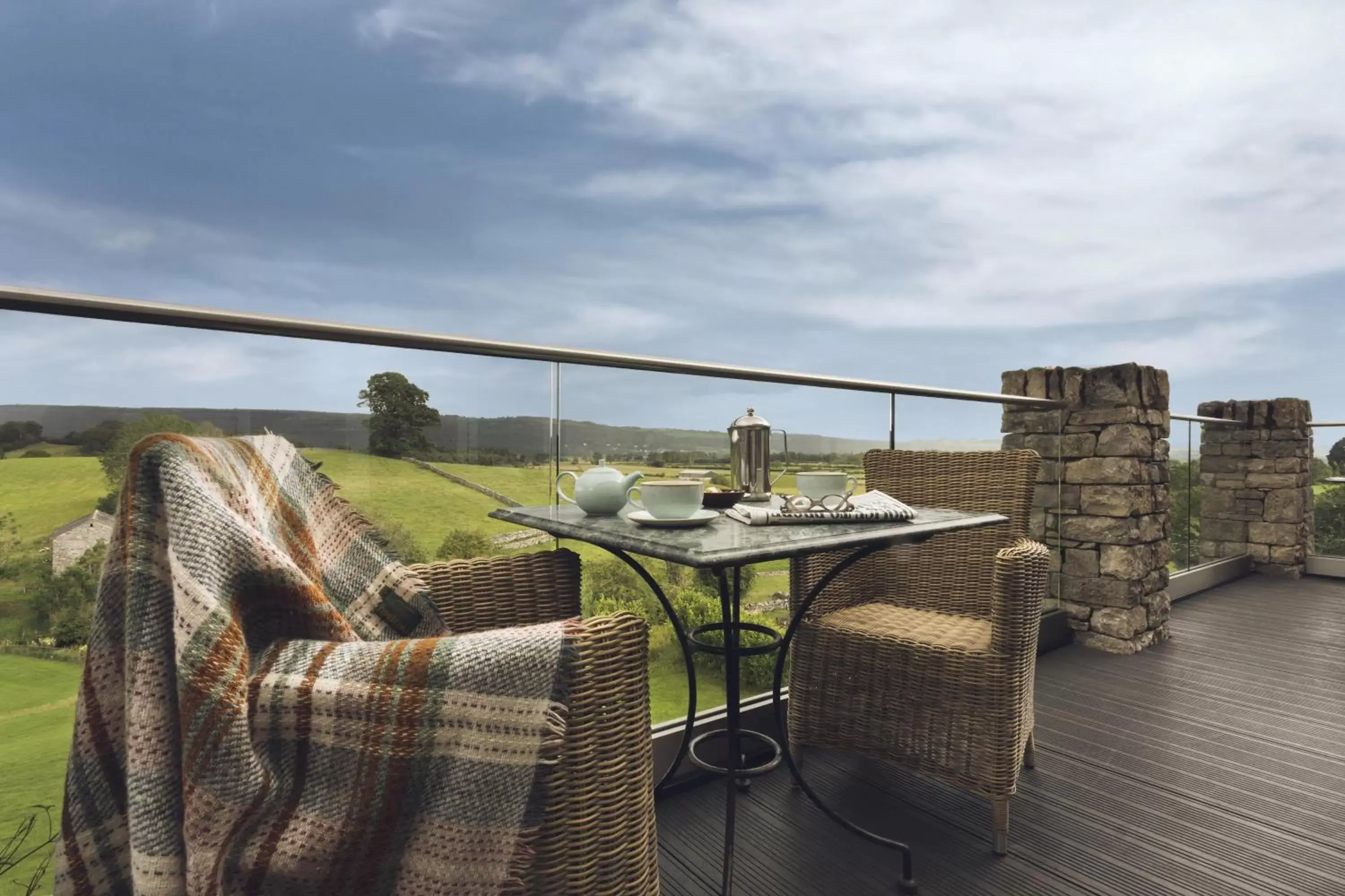 Balcony/Terrace in Lyth Valley Country House