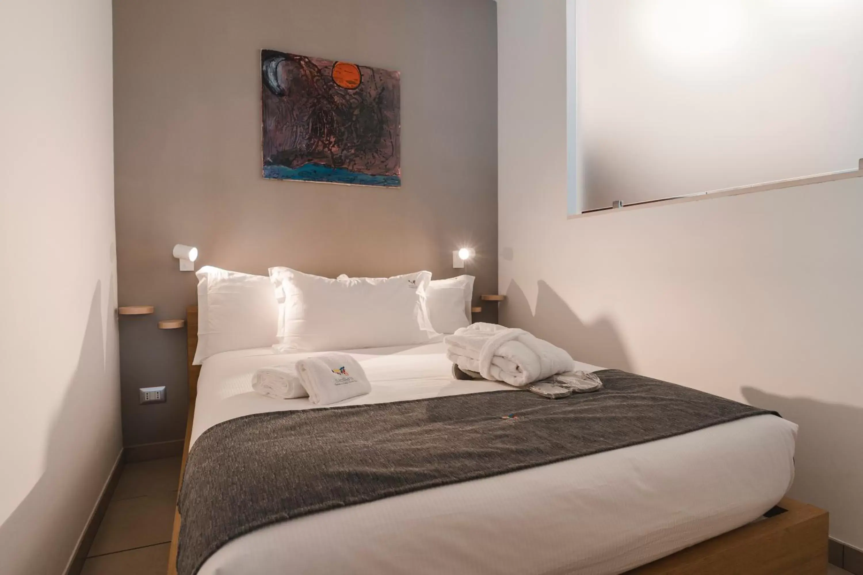 Bed in Sicilia's Art Hotel & Spa