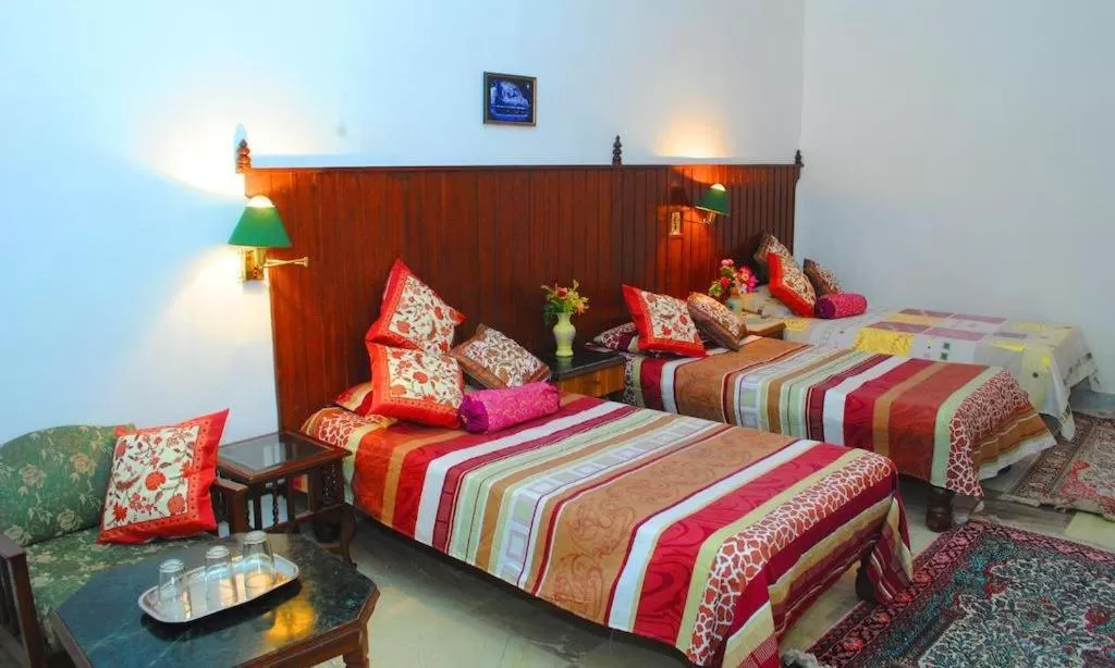 Bed in Hotel Harmony