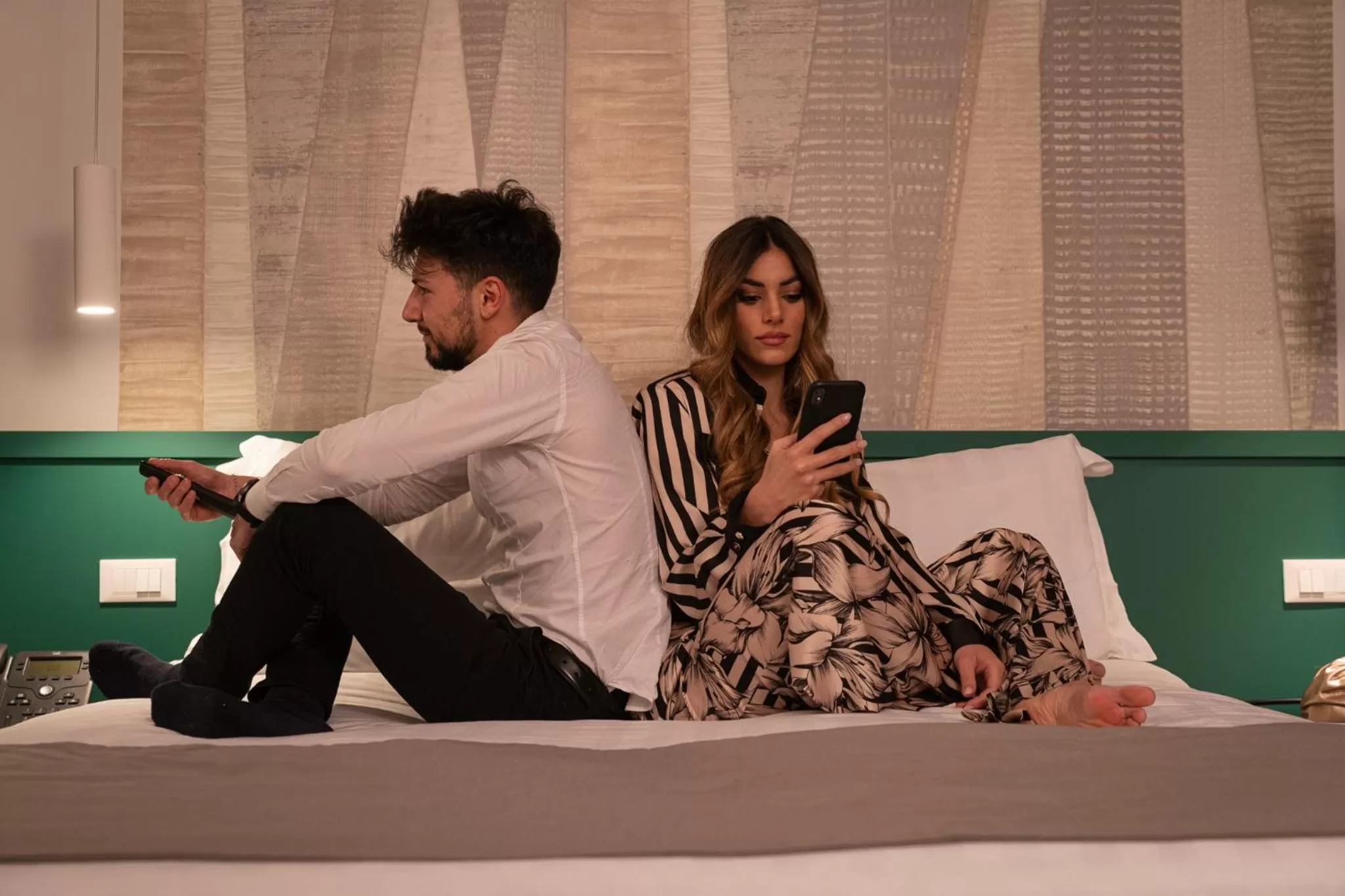 Bed in Smart Hotel Napoli