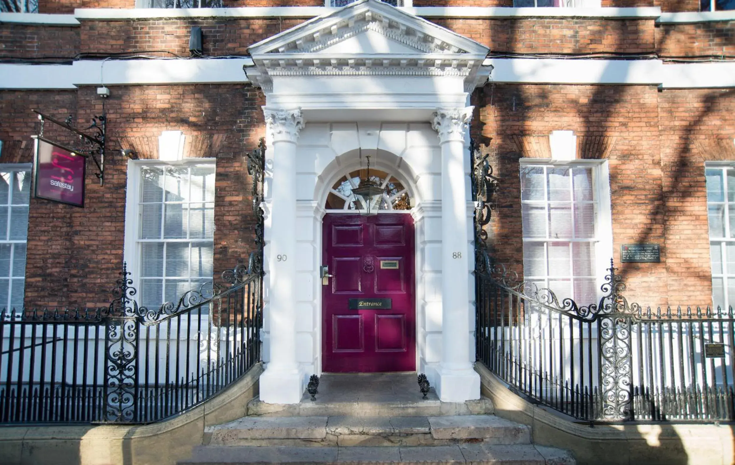 Facade/entrance in Safestay York