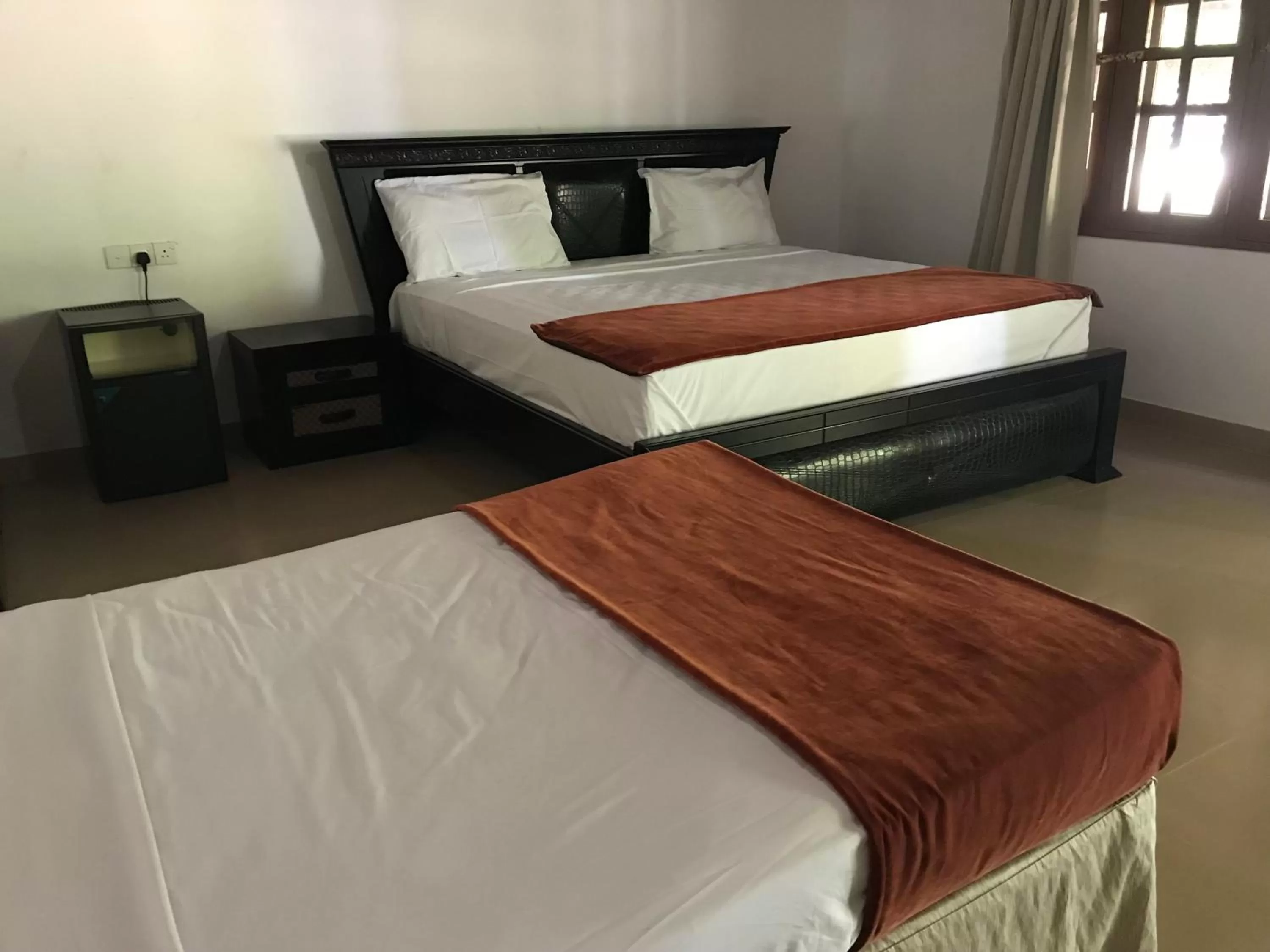 Bed in Hotel 4 U Saliya Garden